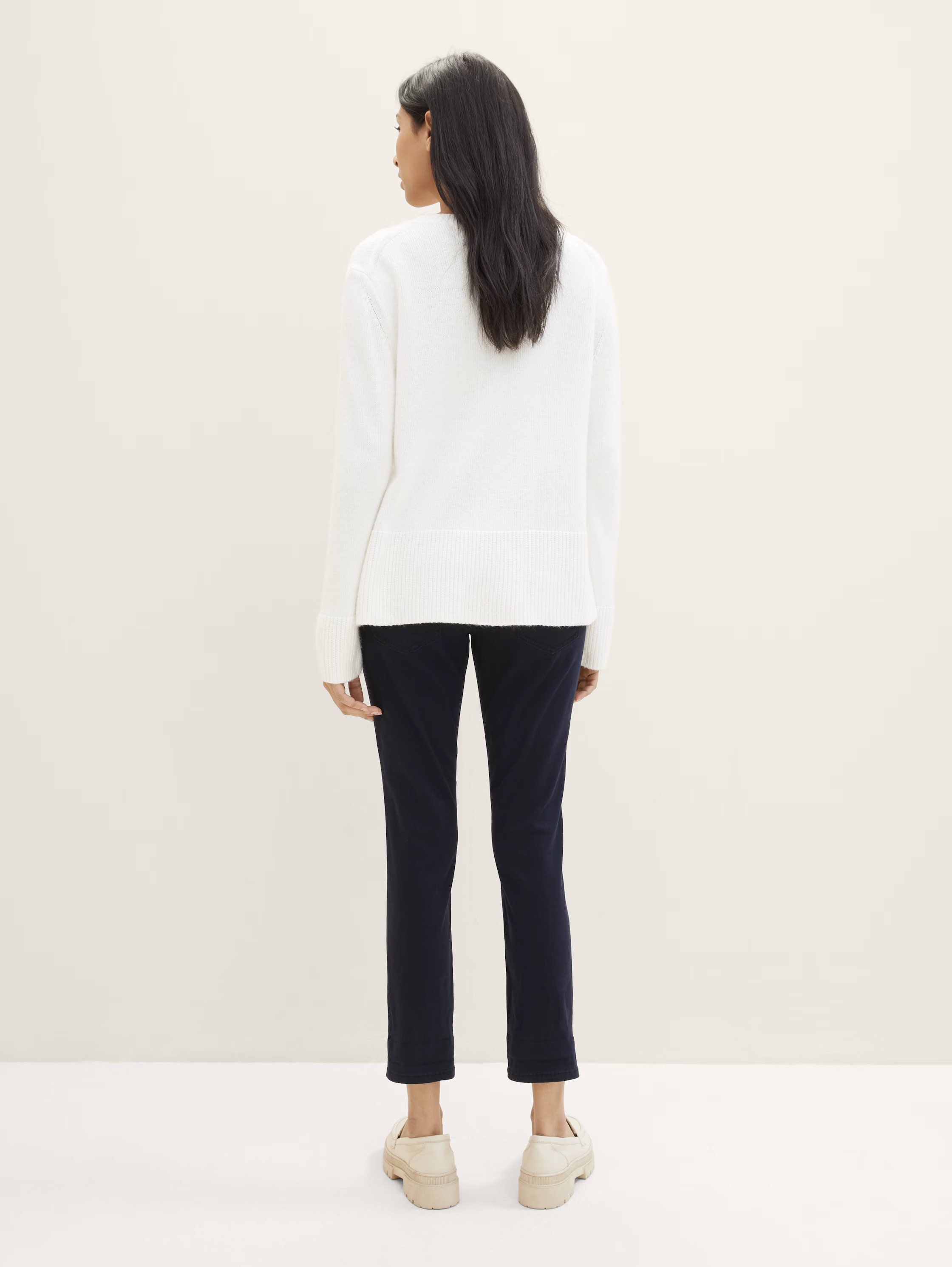 Tom tailor - Pantalon 1040963 - Marine - Boutique Adam & Eve marque canadienne, marque québécoise