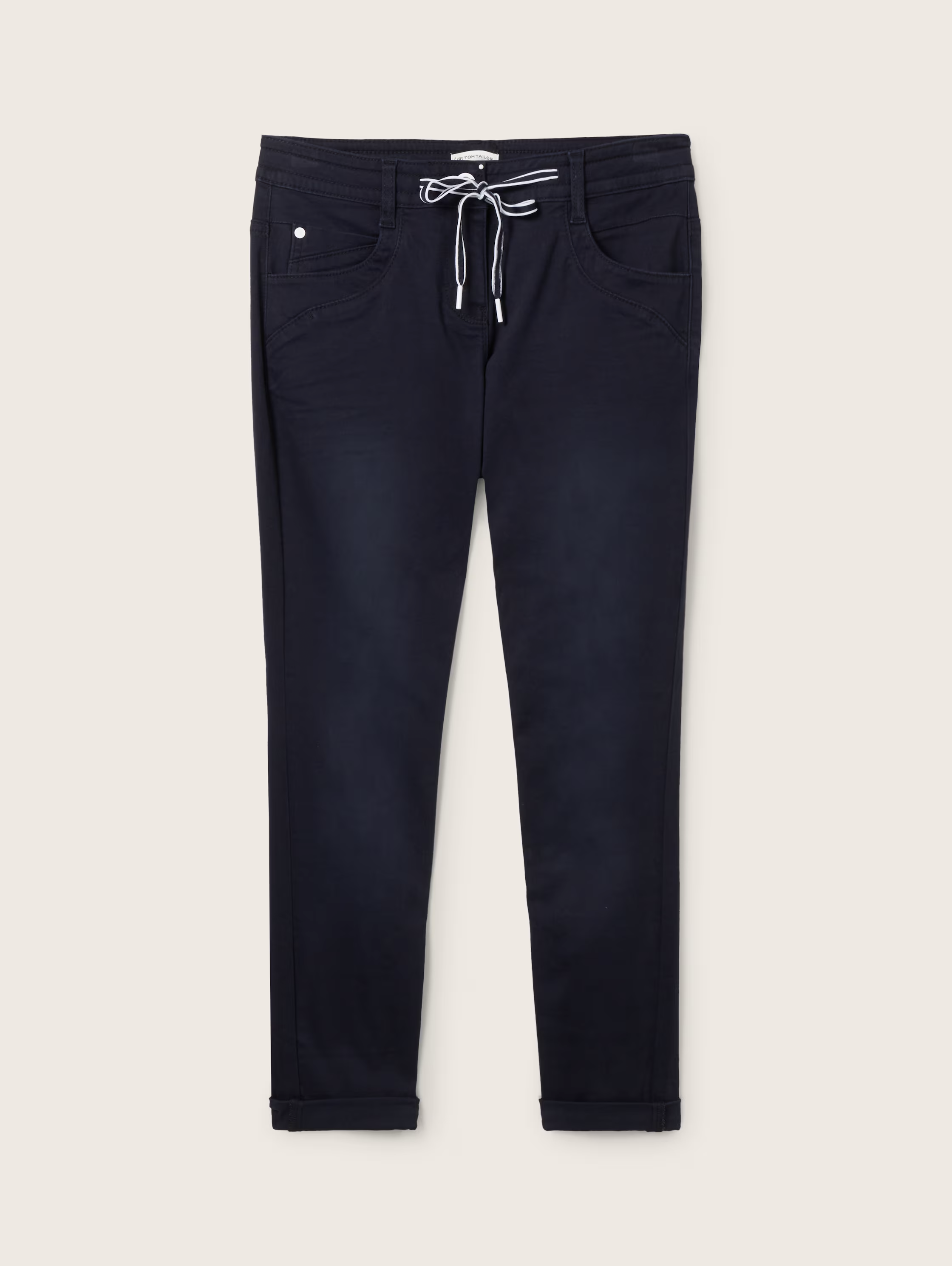 Tom tailor - Pantalon 1040963 - Marine - Boutique Adam & Eve marque canadienne, marque québécoise