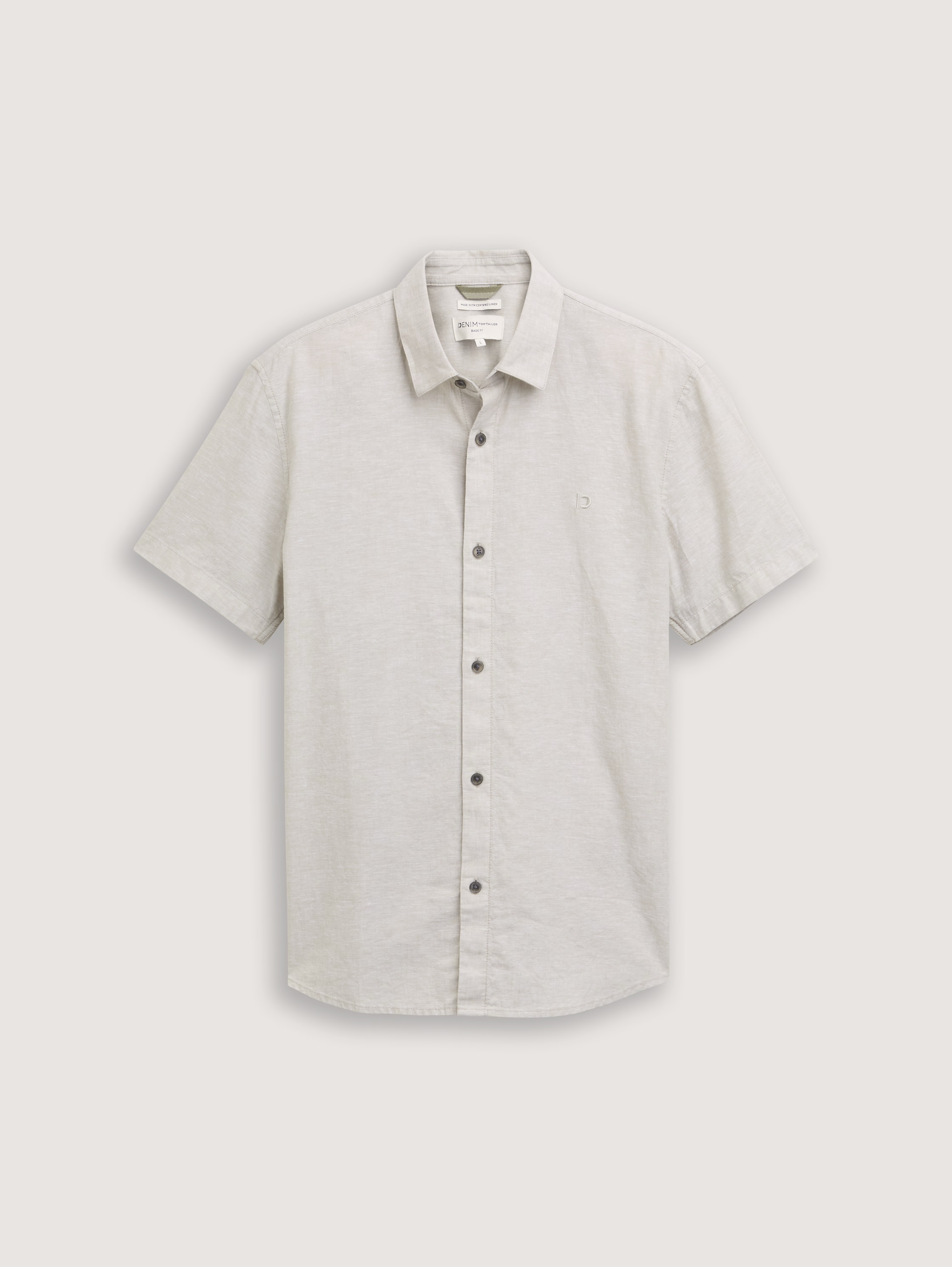 Chemise Tom Tailor 1045188 - Sable - Boutique Adam & Eve marque canadienne, marque québécoise