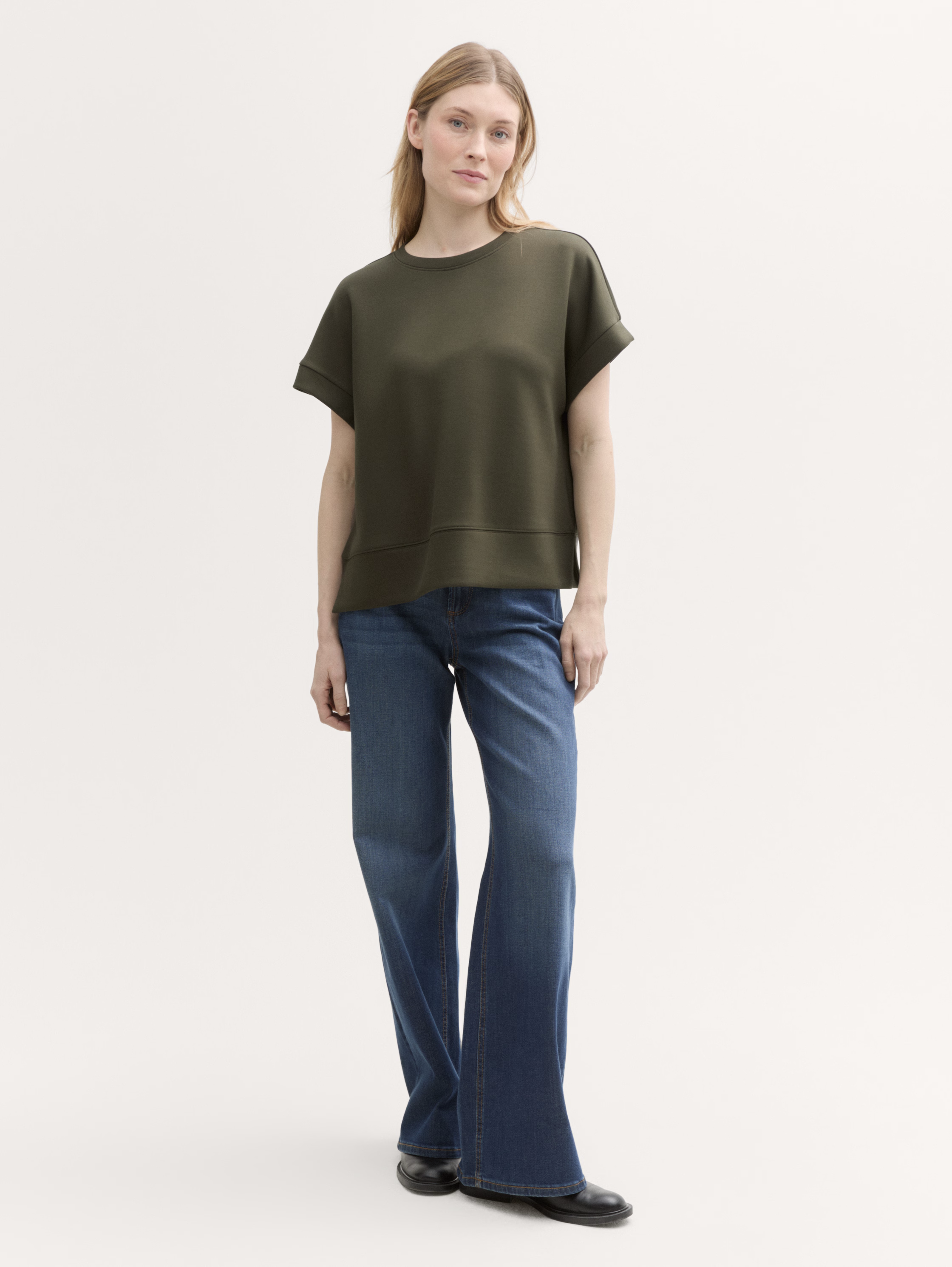 T-shirt Tom tailor 1045523 - Kaki - Boutique Adam & Eve marque canadienne, marque québécoise