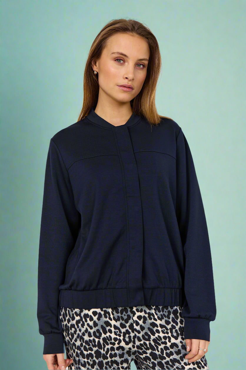 Soya Concept Pantalon BANU 33 - Navy - Boutique Adam & Eve marque canadienne, marque québécoise