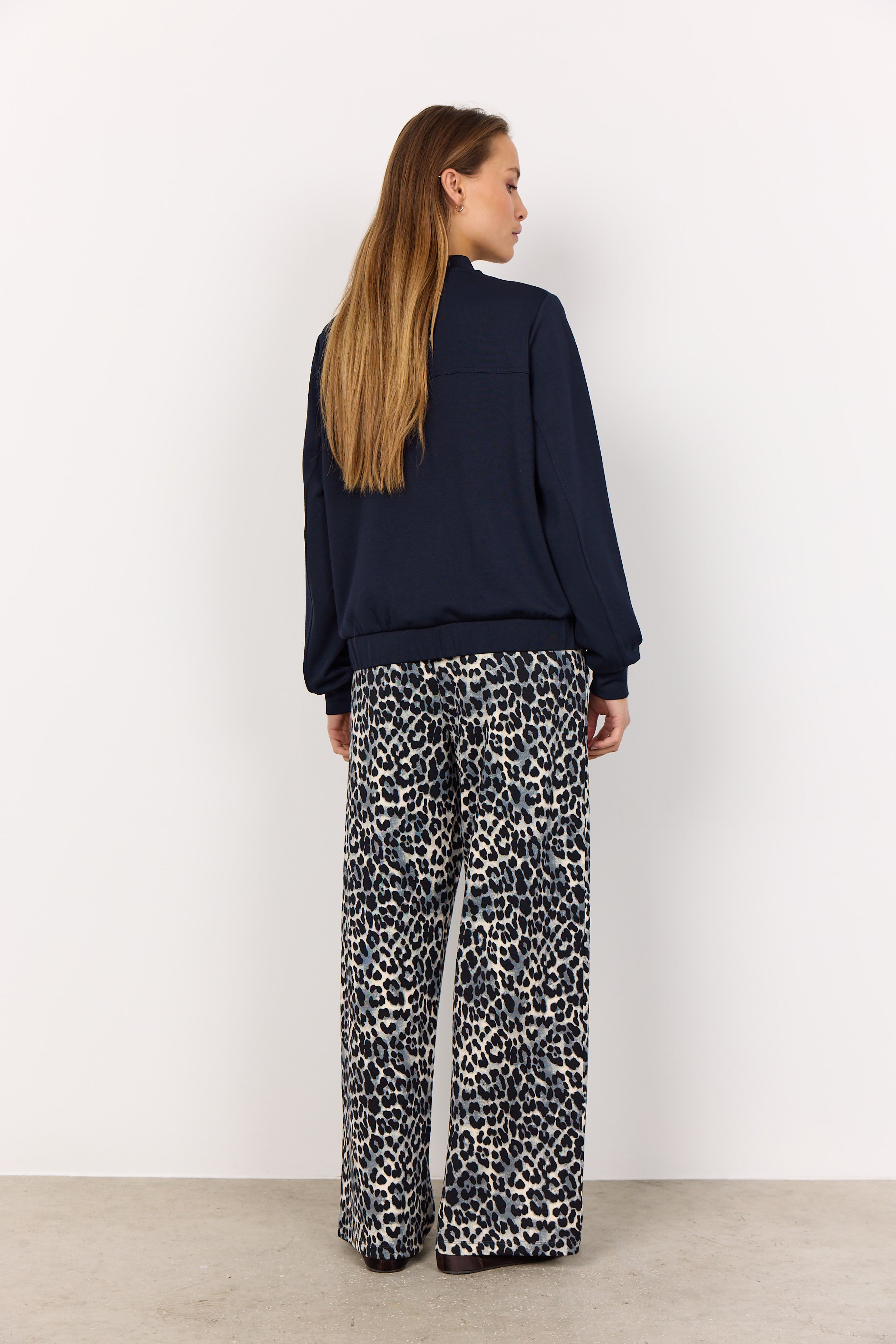 Soya Concept Pantalon BANU 33 - Navy - Boutique Adam & Eve marque canadienne, marque québécoise