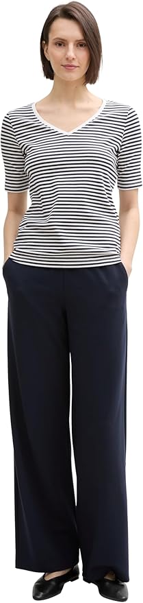 T-shirt Tom tailor 1045563 - Marine - Boutique Adam & Eve marque canadienne, marque québécoise