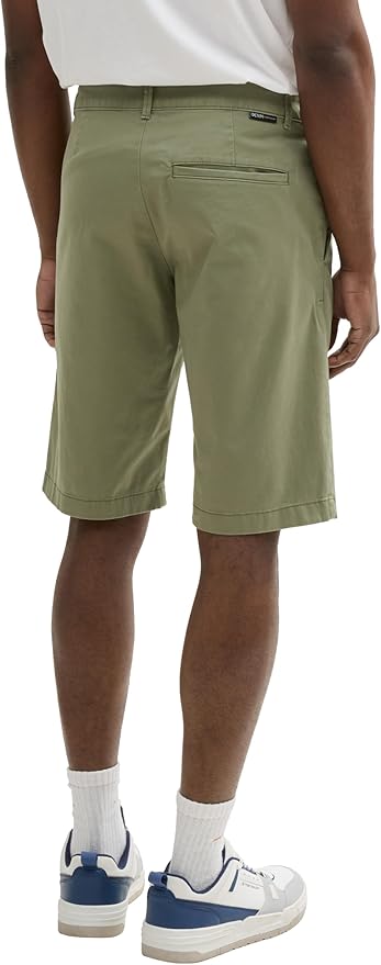 Tom tailor - Shorts 1044833 - Kaki - Boutique Adam & Eve marque canadienne, marque québécoise