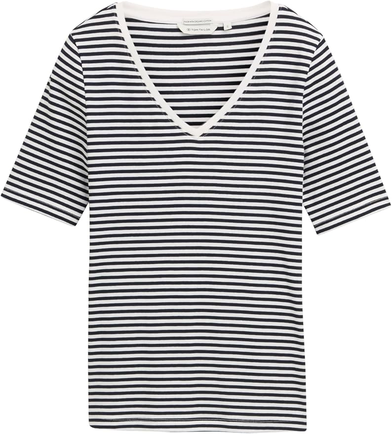 T-shirt Tom tailor 1045563 - Marine - Boutique Adam & Eve marque canadienne, marque québécoise