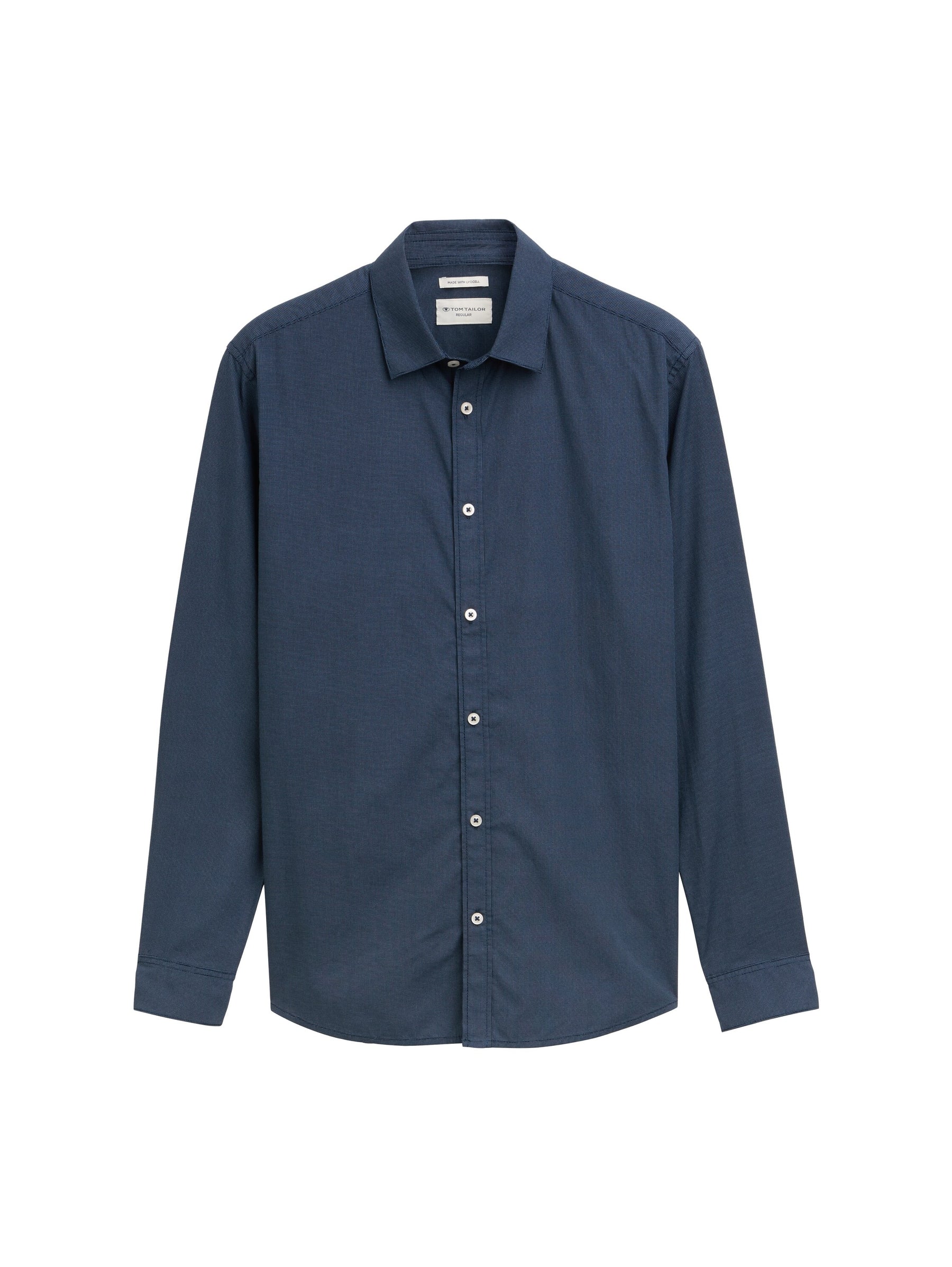 Chemise Tom Tailor 1045085 - Marine - Boutique Adam & Eve marque canadienne, marque québécoise