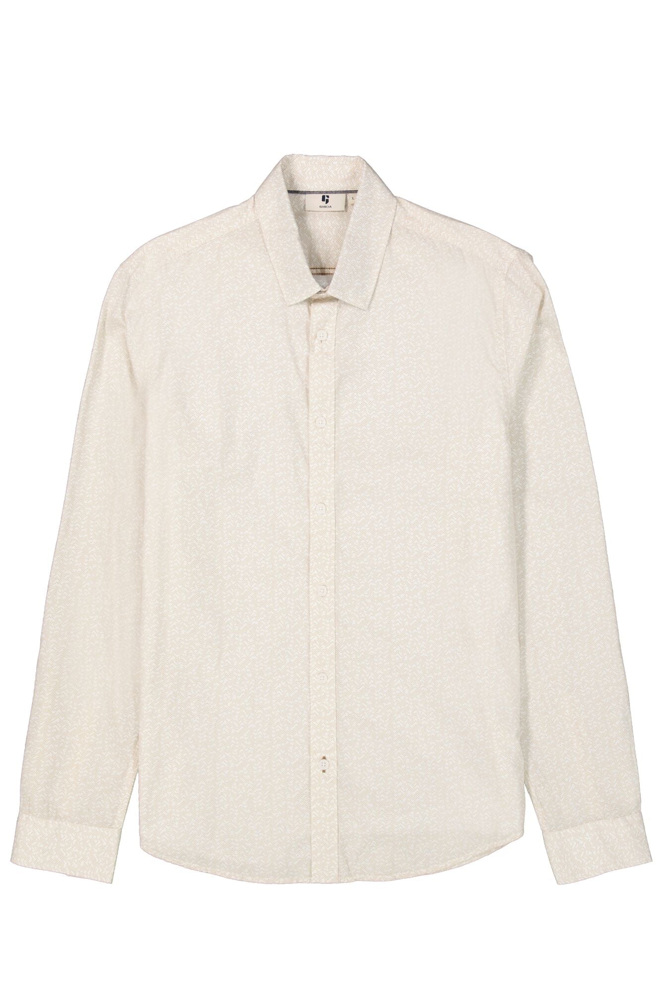 Chemise Garcia W41085 - Blanc cassé - Boutique Adam & Eve marque canadienne, marque québécoise