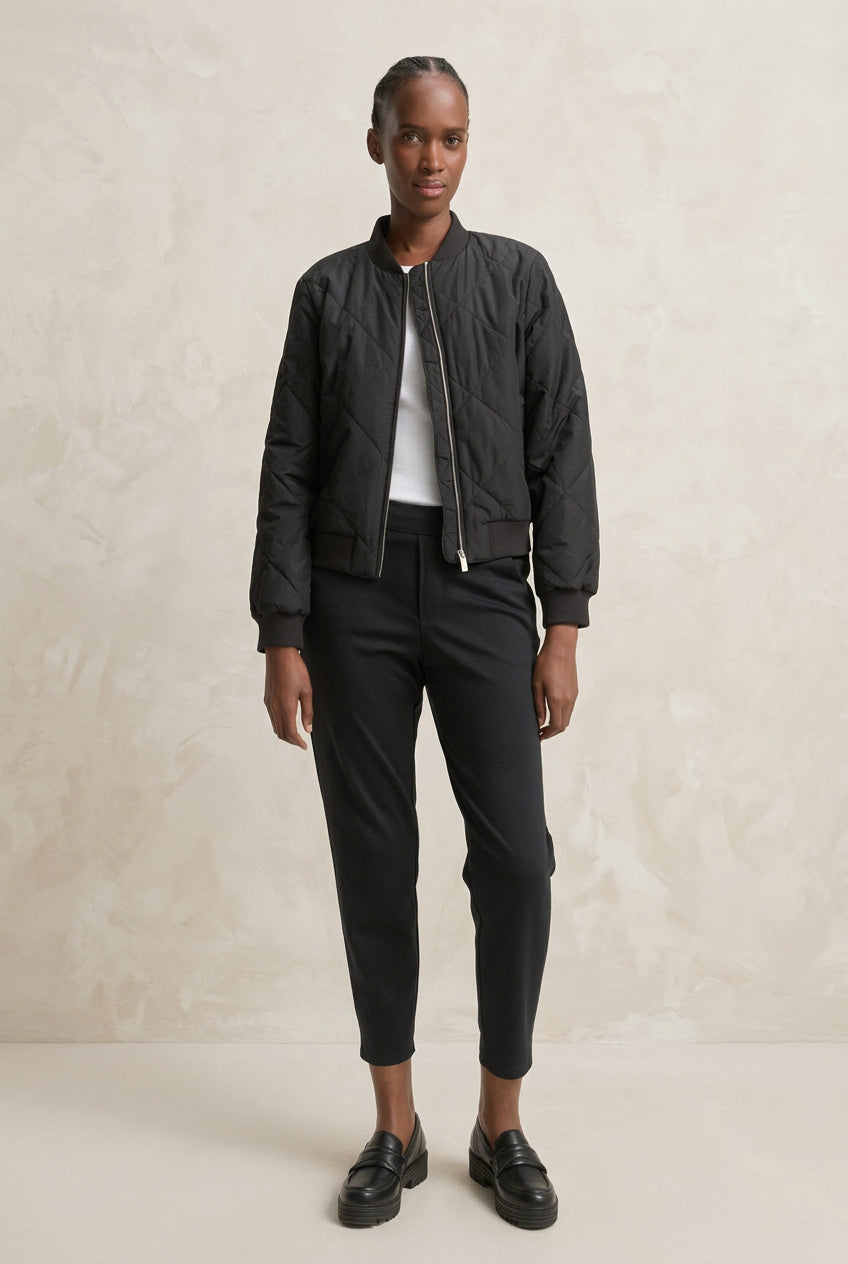 Tom Tailor Pants 1021175 Knitted pants - black