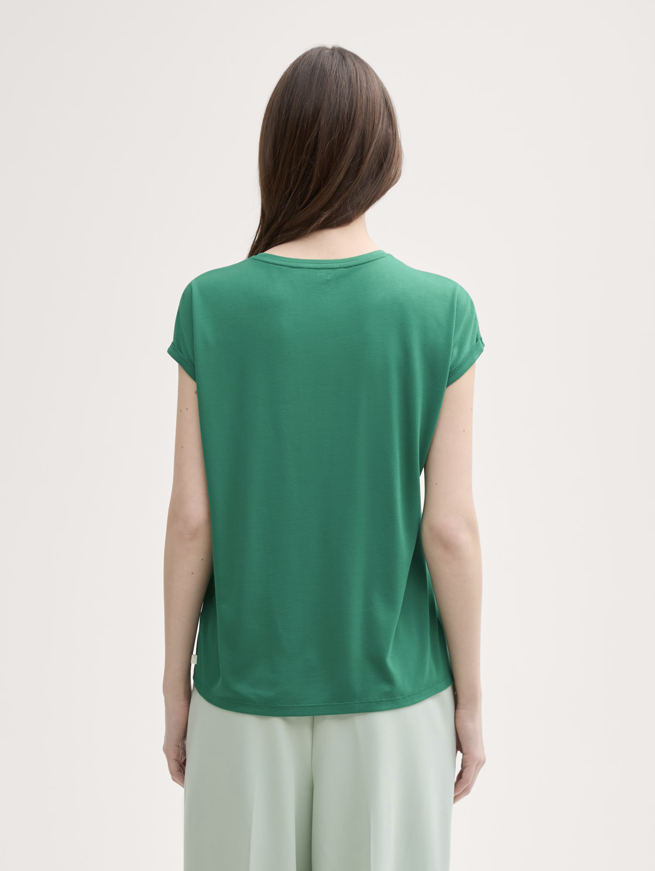 Tom tailor t-shirt 1030942 - Green - Boutique Adam & Eve marque canadienne, marque québécoise
