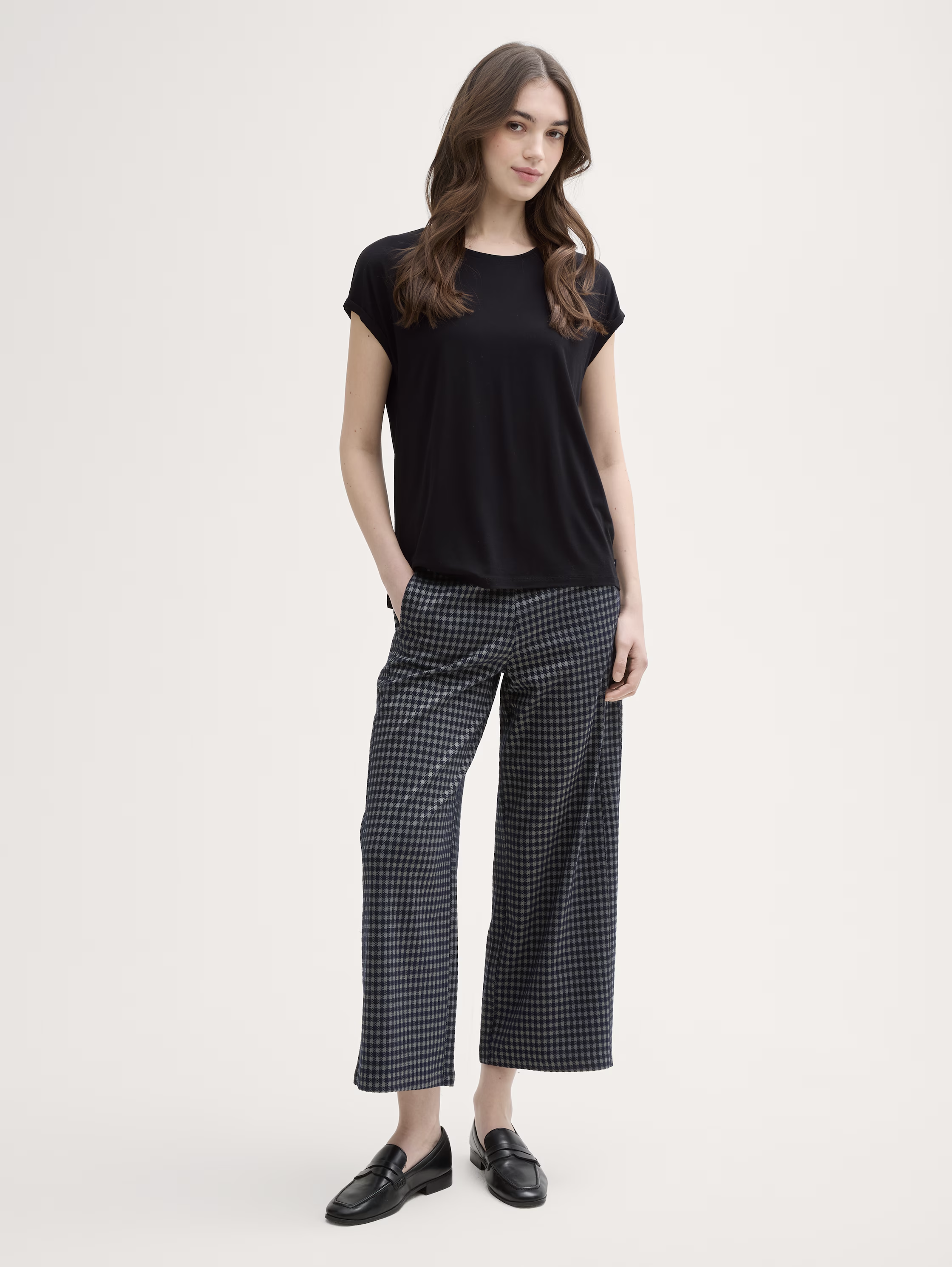 Tom tailor t-shirt 1030942 - Black - Boutique Adam & Eve marque canadienne, marque québécoise