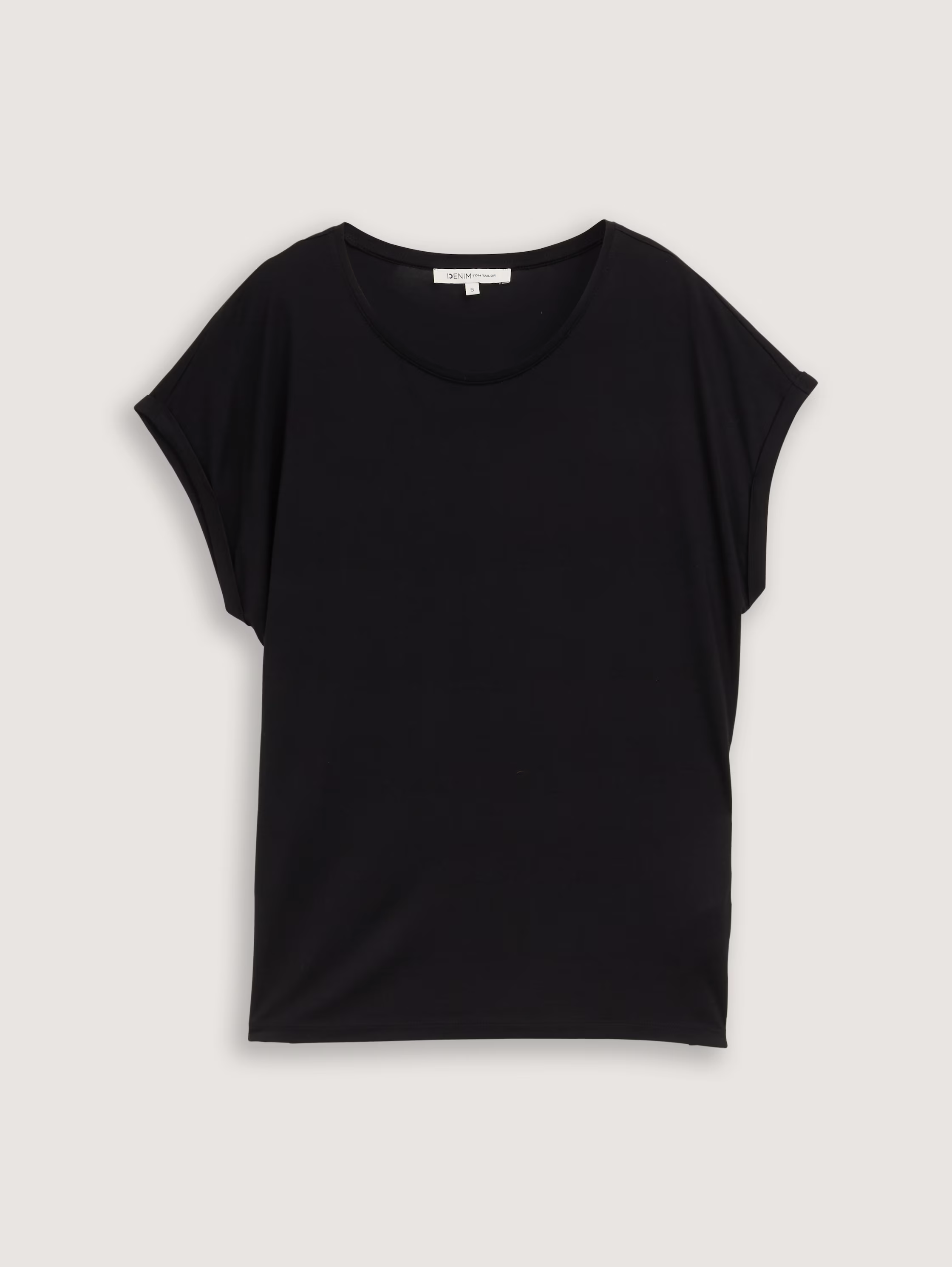 Tom tailor t-shirt 1030942 - Black - Boutique Adam & Eve marque canadienne, marque québécoise