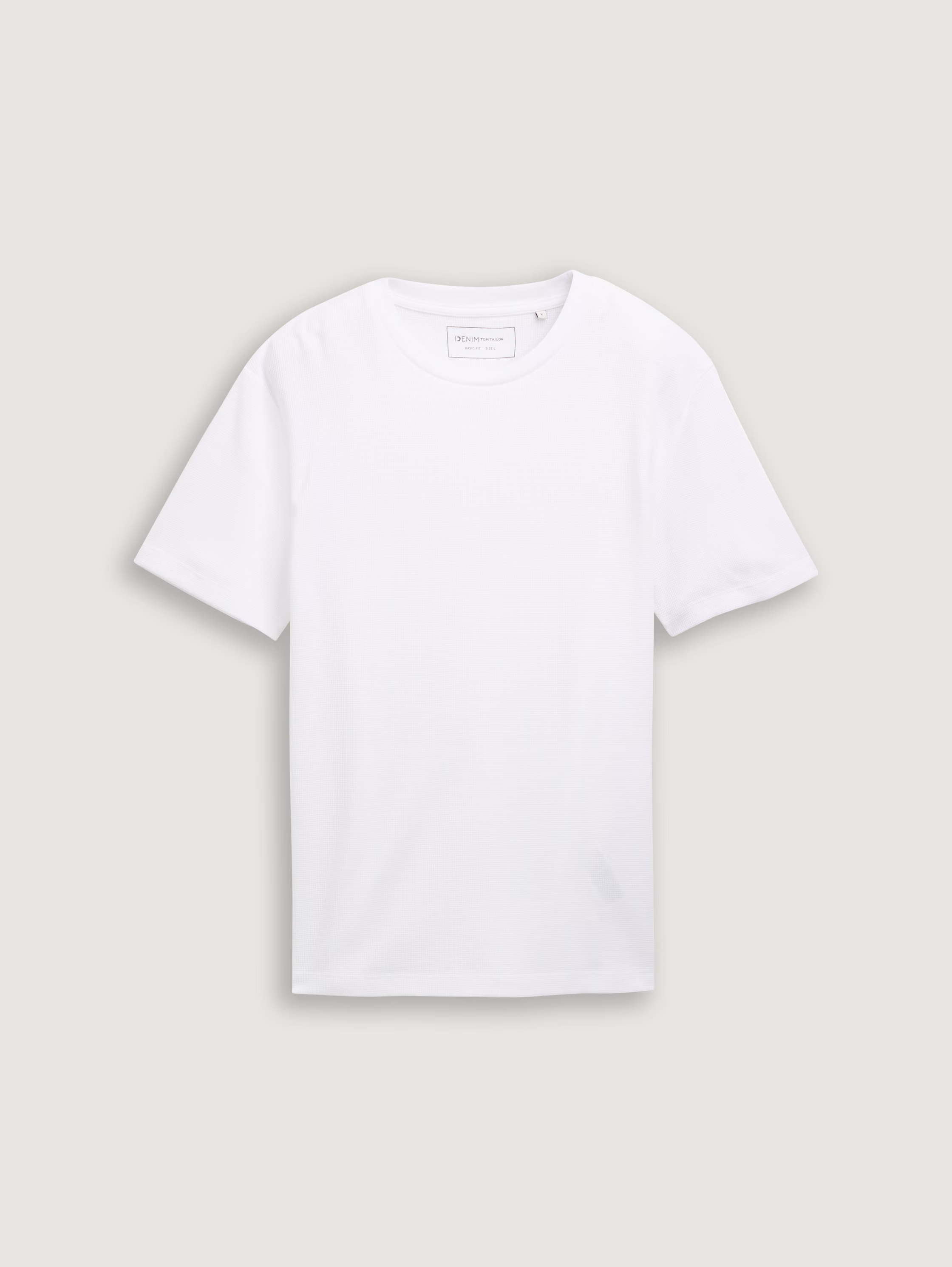 Tom Tailor T-shirt 1045032 - White - Boutique Adam & Eve marque canadienne, marque québécoise