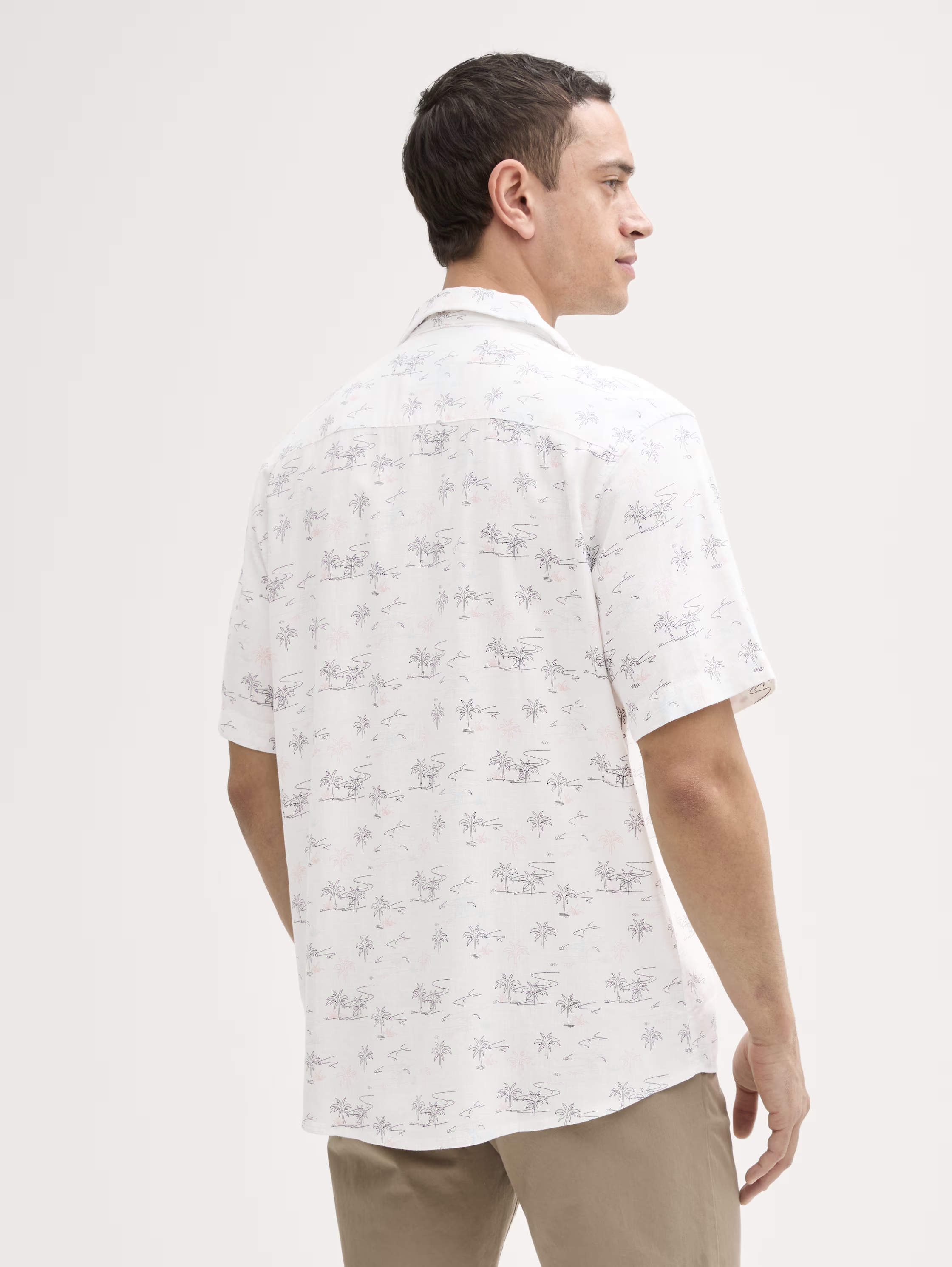 Tom Tailor Shirt 1045110 - White - Boutique Adam & Eve marque canadienne, marque québécoise