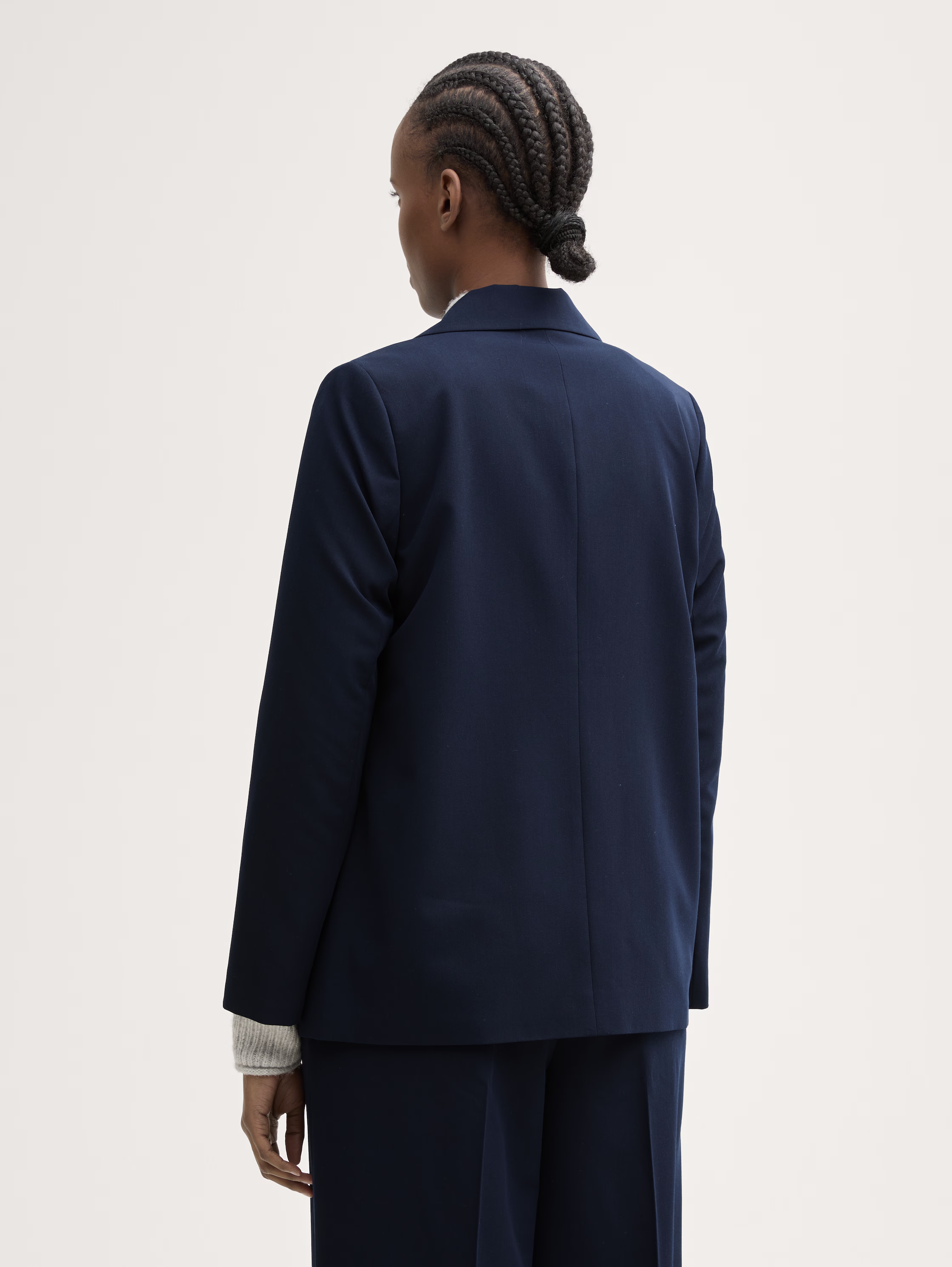 Tom Tailor- Blazer -1045576 - Navy - Boutique Adam & Eve marque canadienne, marque québécoise