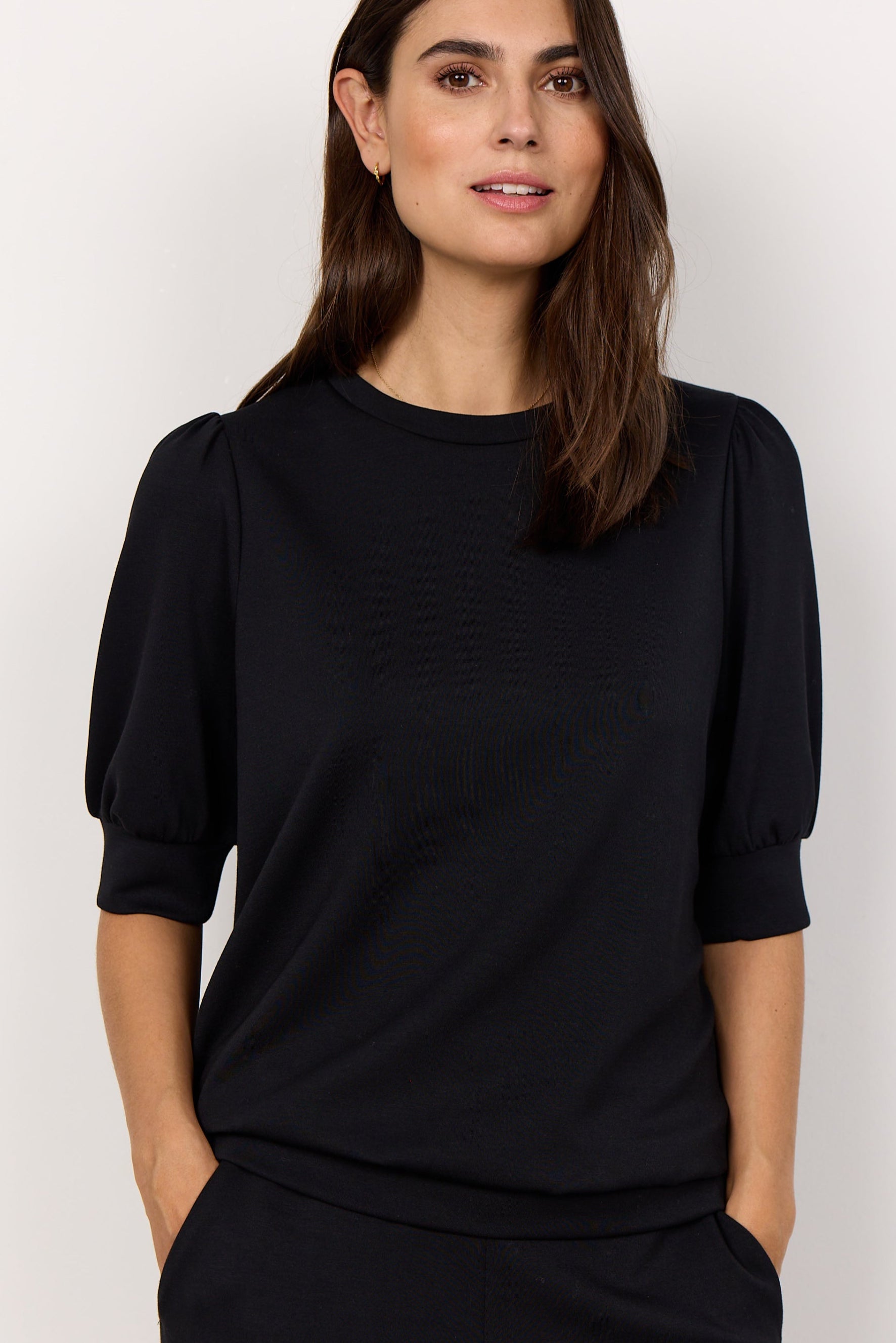 Soya Concept Sweater BANU 83 - Black - Boutique Adam & Eve marque canadienne, marque québécoise