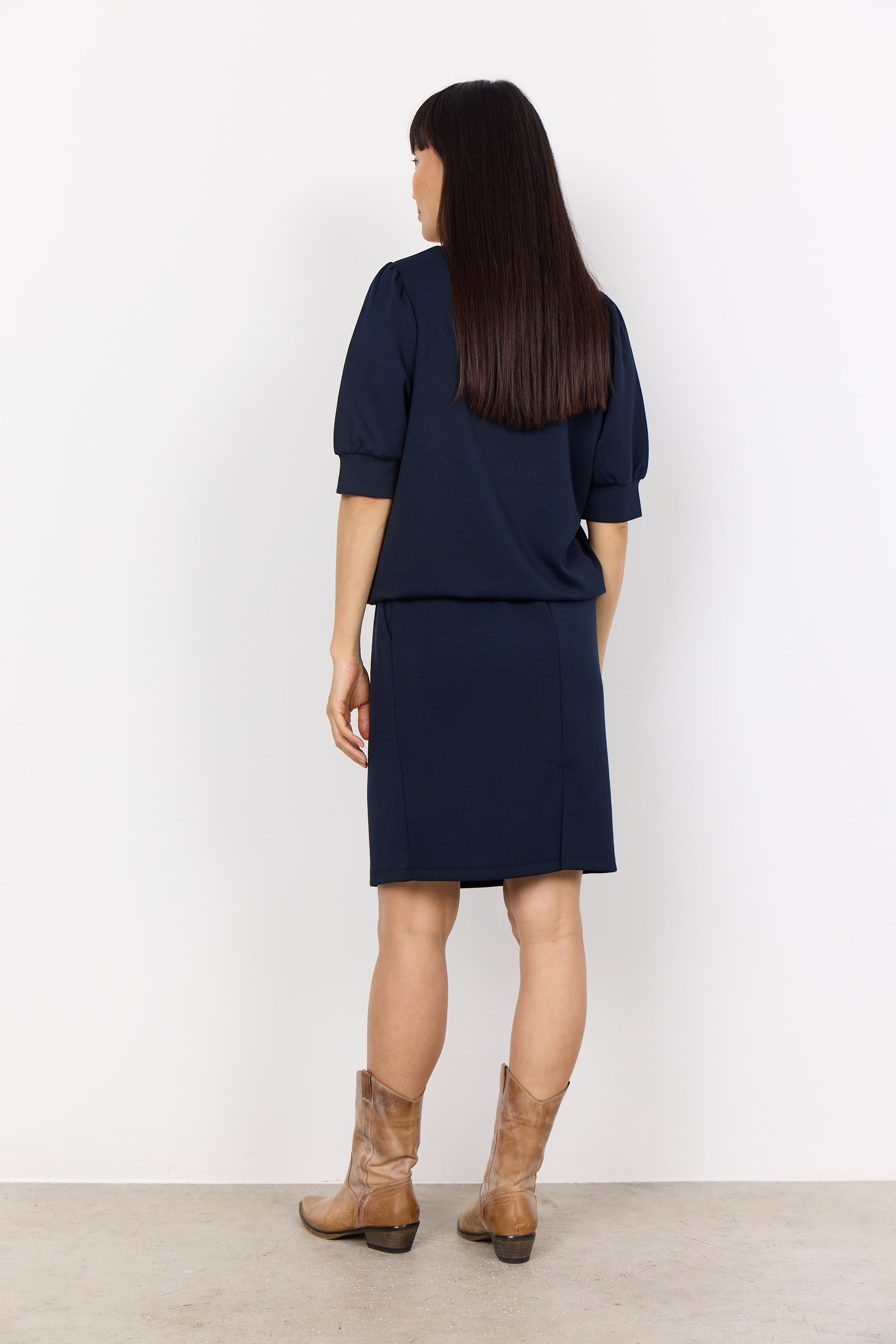 Soya Concept Sweater BANU 83 - Navy - Boutique Adam & Eve marque canadienne, marque québécoise