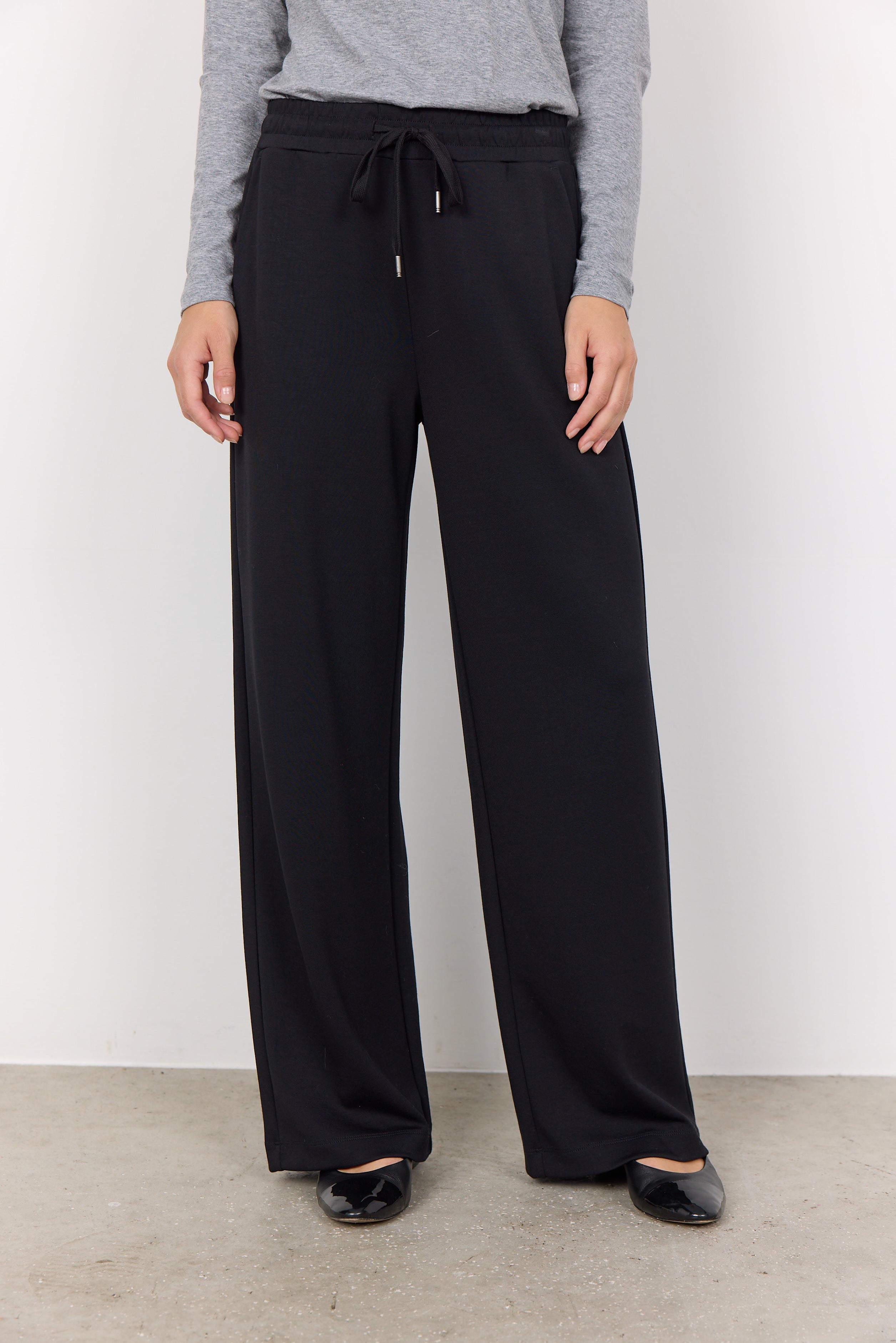 Soya Concept - Pants banu 116- Black - Boutique Adam & Eve marque canadienne, marque québécoise