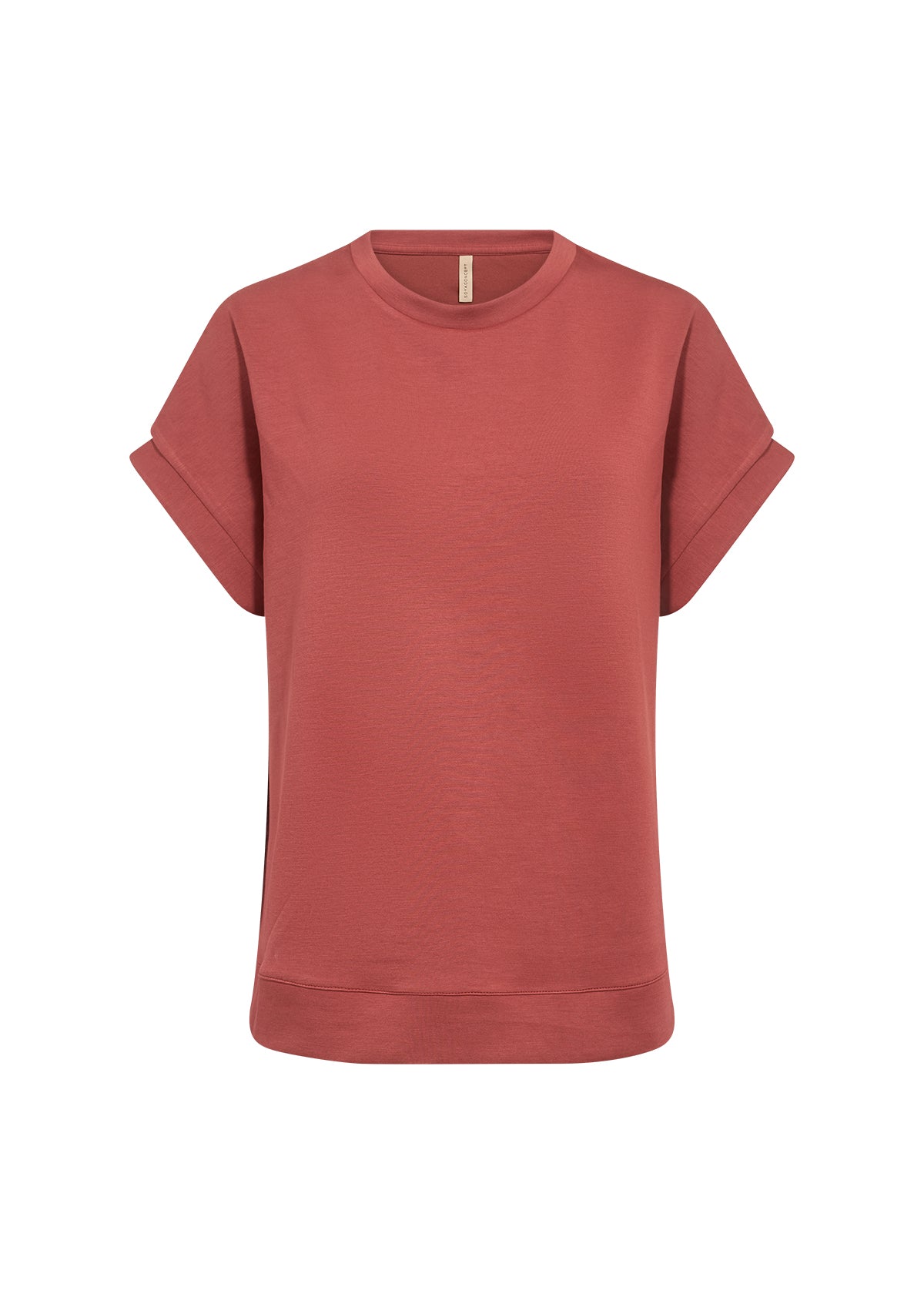 Soya Concept T-shirt BANU 245 - Terracotta - Boutique Adam & Eve marque canadienne, marque québécoise