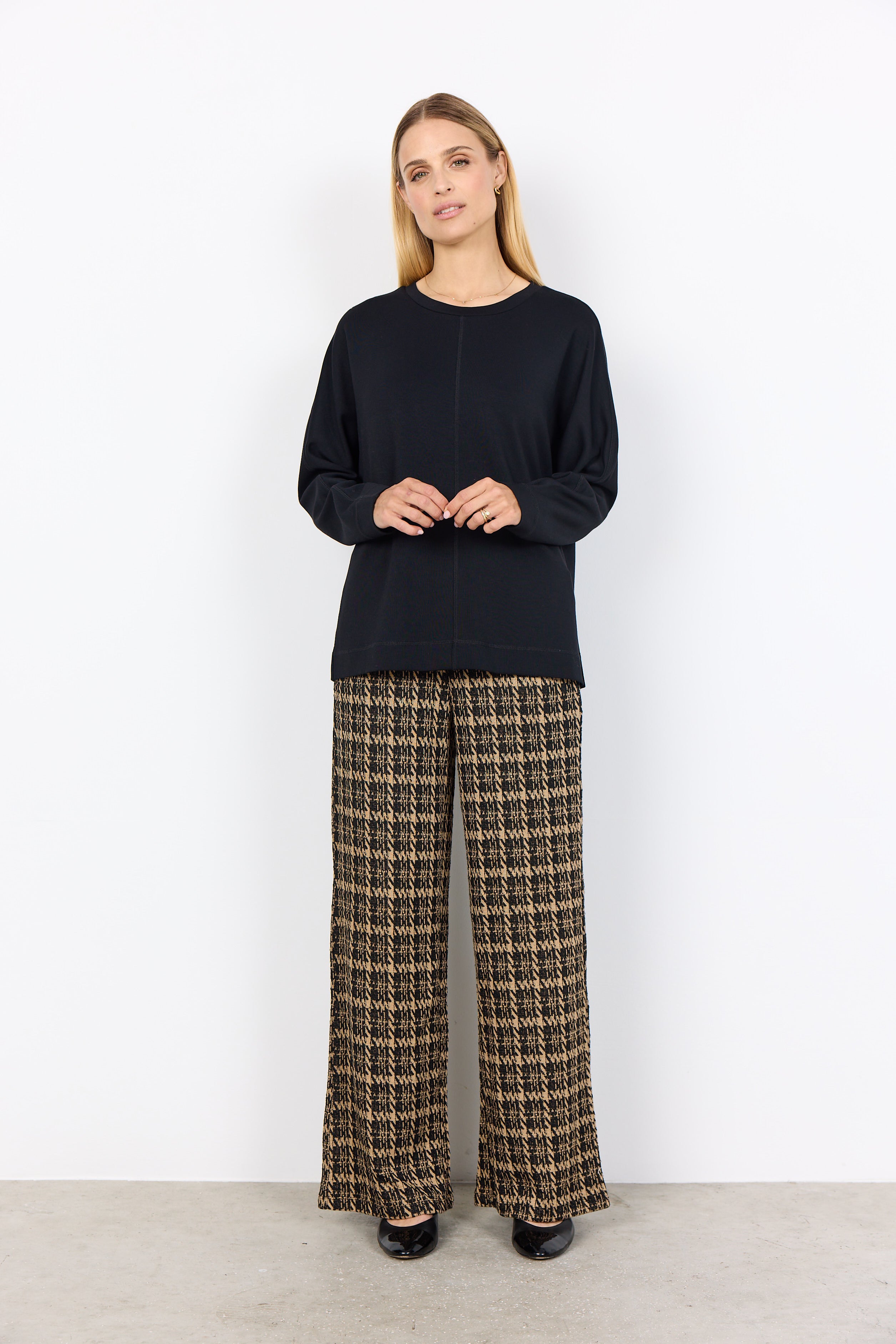 Soya Concept Sweater BANU 262 - Black - Boutique Adam & Eve marque canadienne, marque québécoise