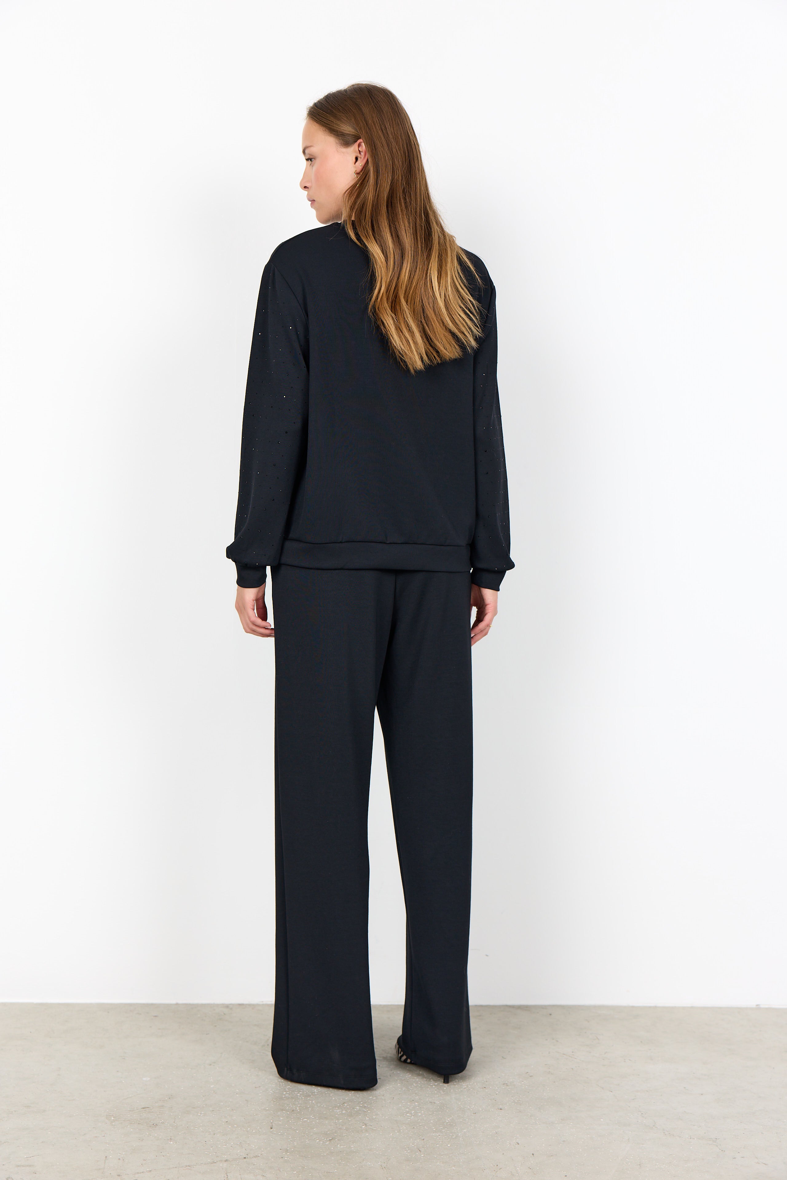 Soya Concept Sweater BANU 212 - Black - Boutique Adam & Eve marque canadienne, marque québécoise