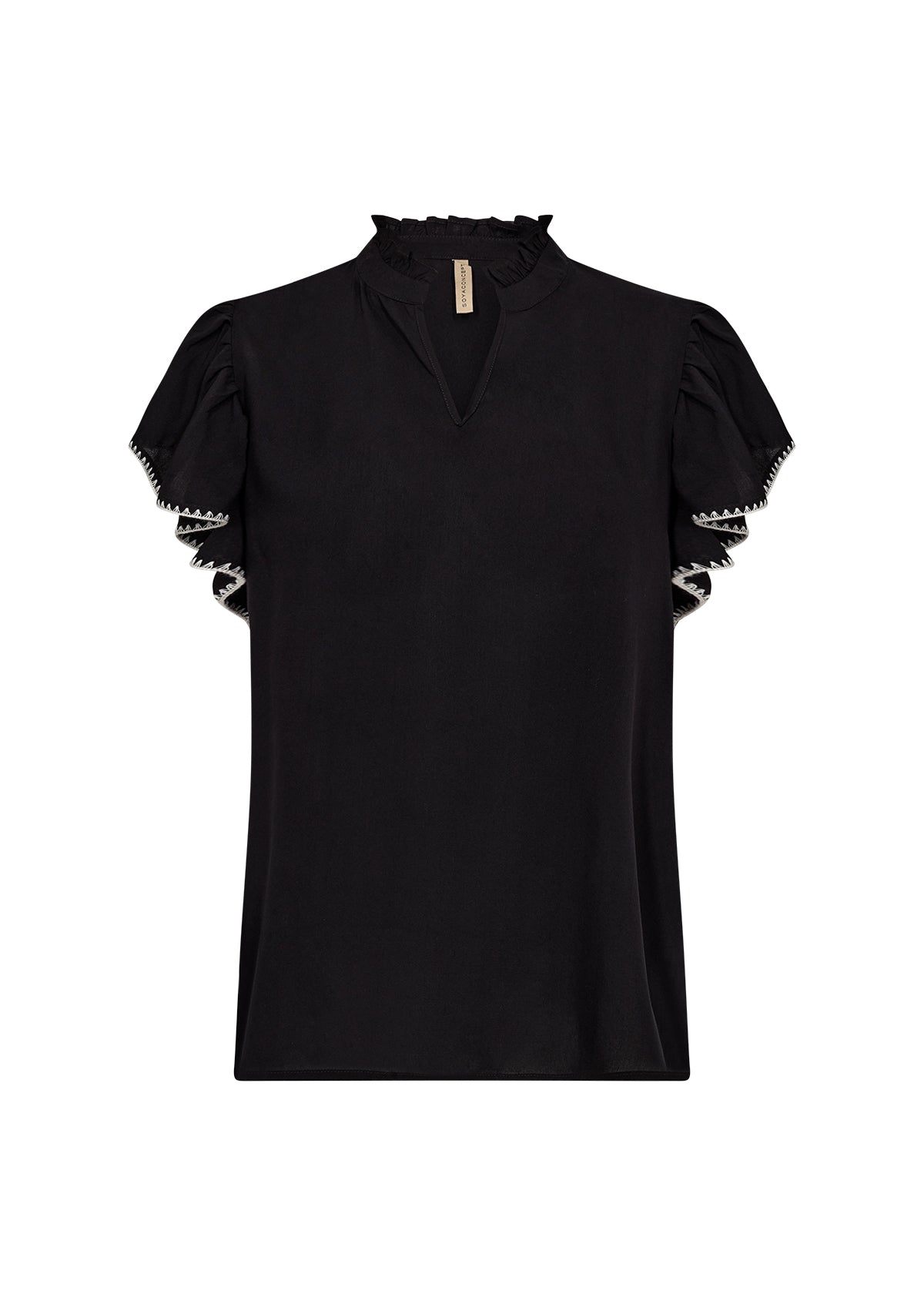 Soya Concept - Blouse RADIA 215 - Black - Boutique Adam & Eve marque canadienne, marque québécoise