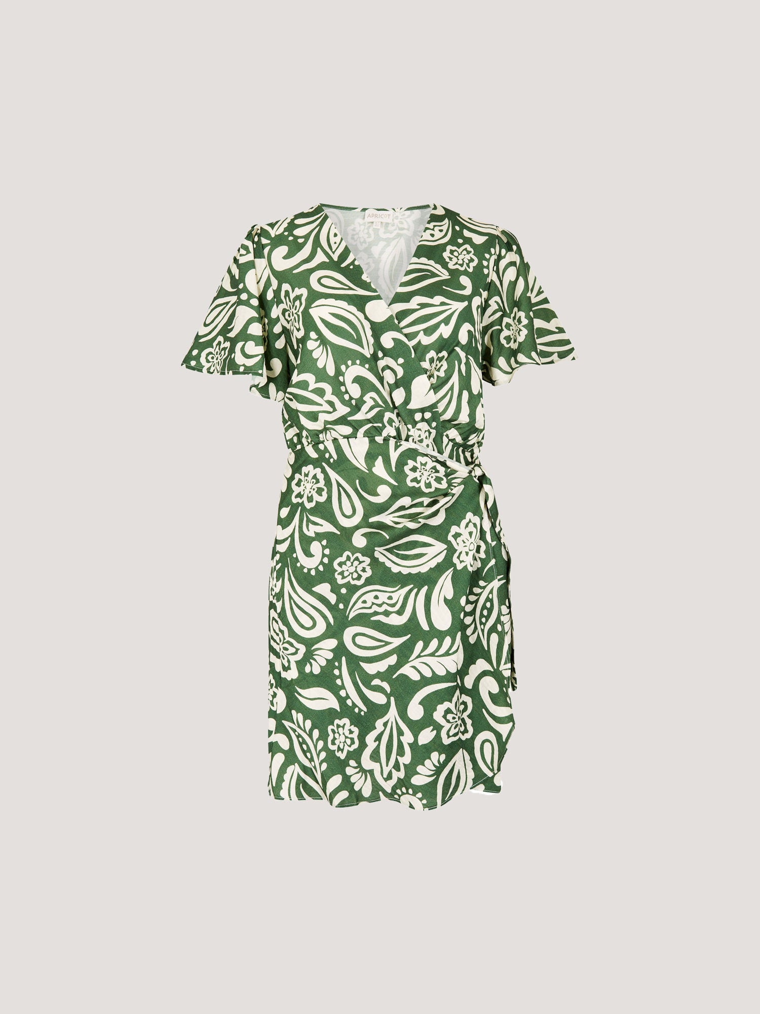 Apricot - Dress 962019 - Green - Boutique Adam & Eve marque canadienne, marque québécoise