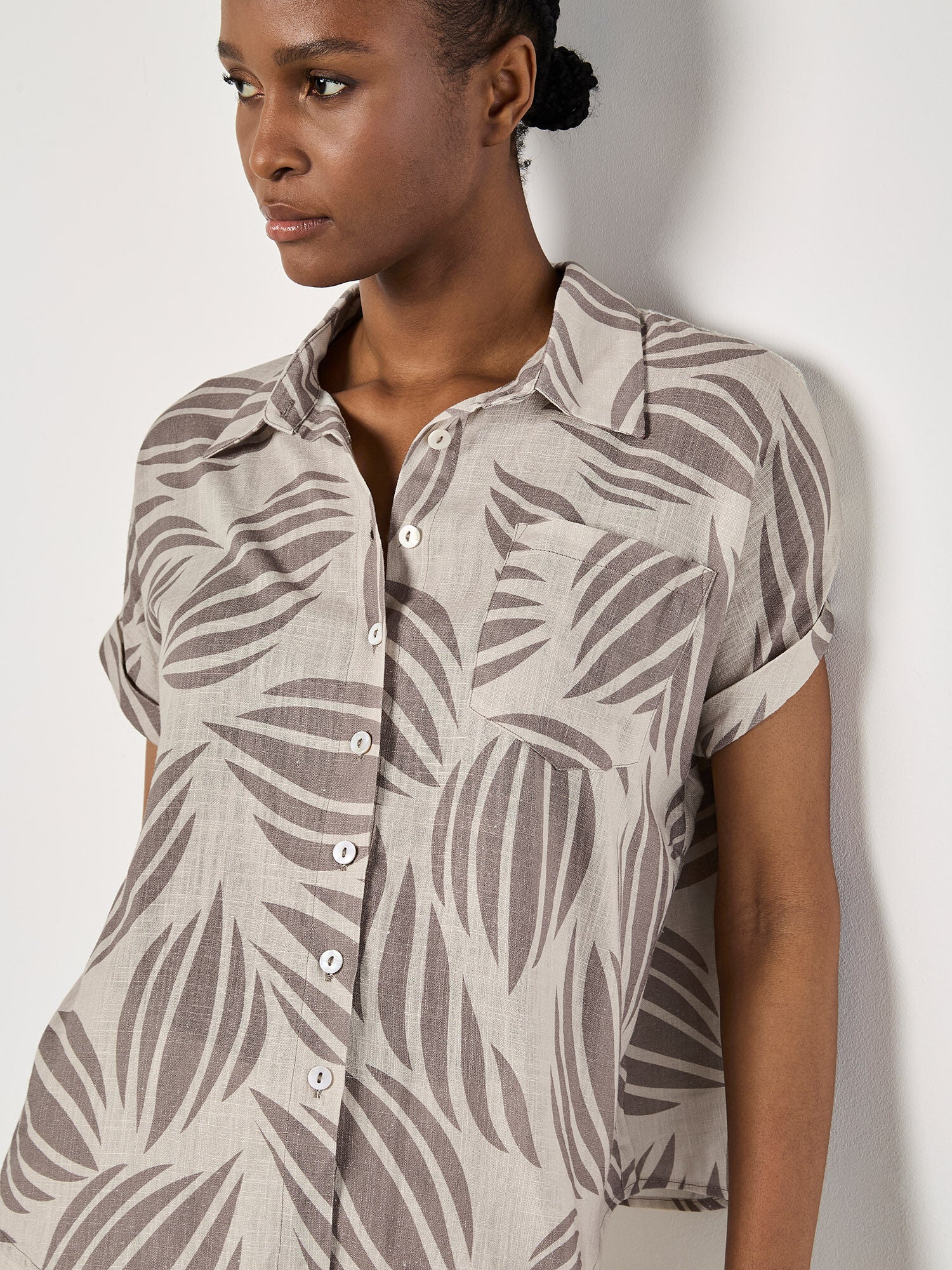 Apricot - Blouse 962224 - Off white - Boutique Adam & Eve marque canadienne, marque québécoise