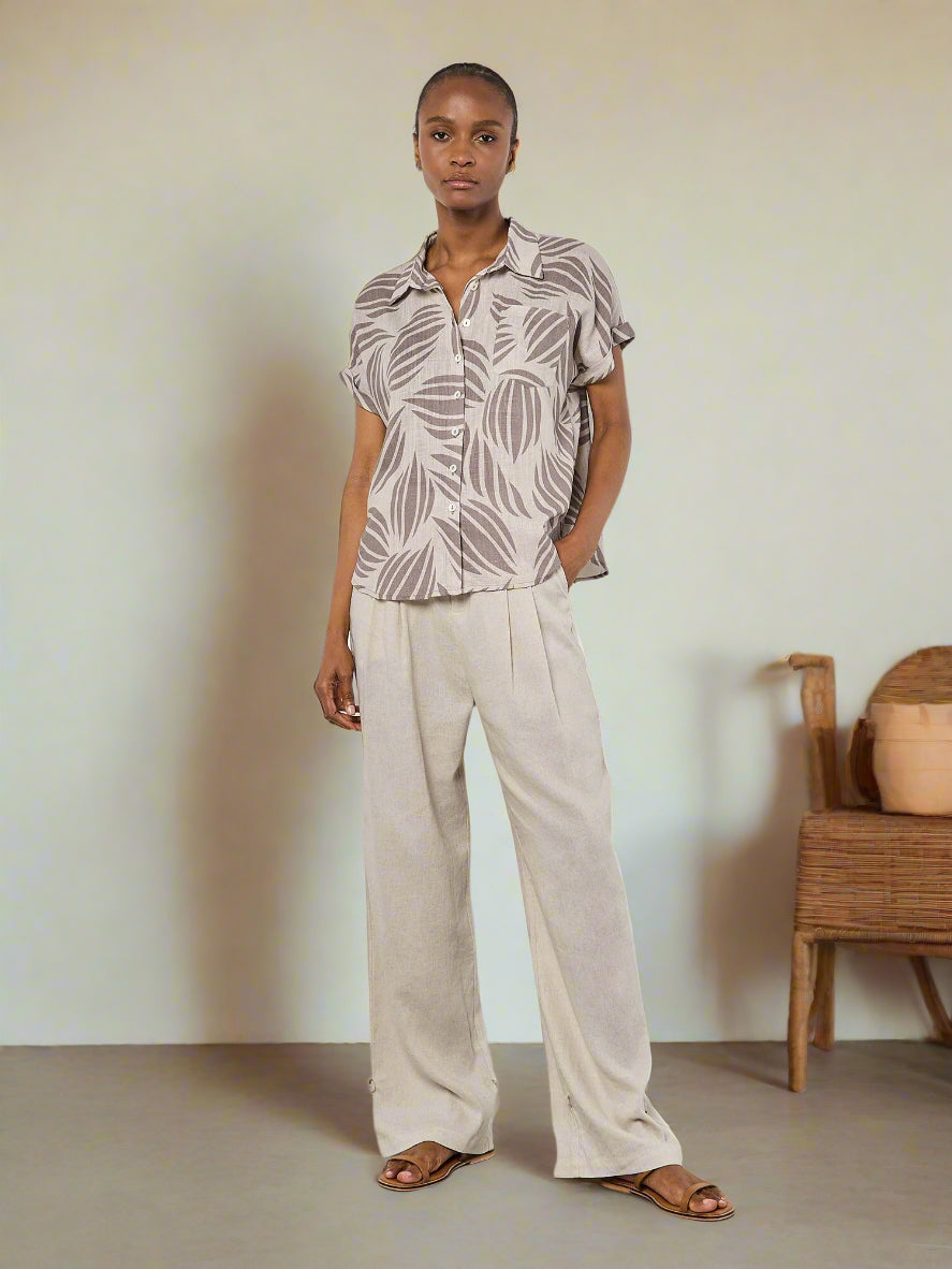 Apricot - Blouse 962224 - Off white - Boutique Adam & Eve marque canadienne, marque québécoise