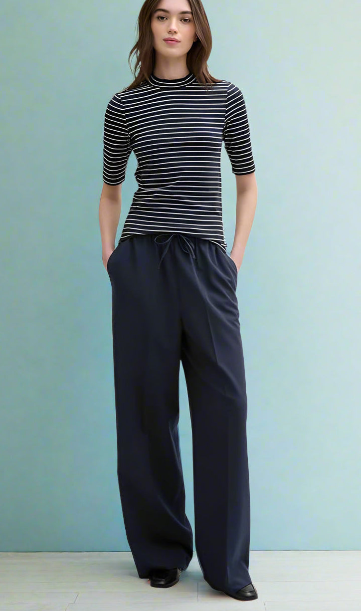 Tom tailor - Pants 1045693 - Navy - Boutique Adam & Eve marque canadienne, marque québécoise