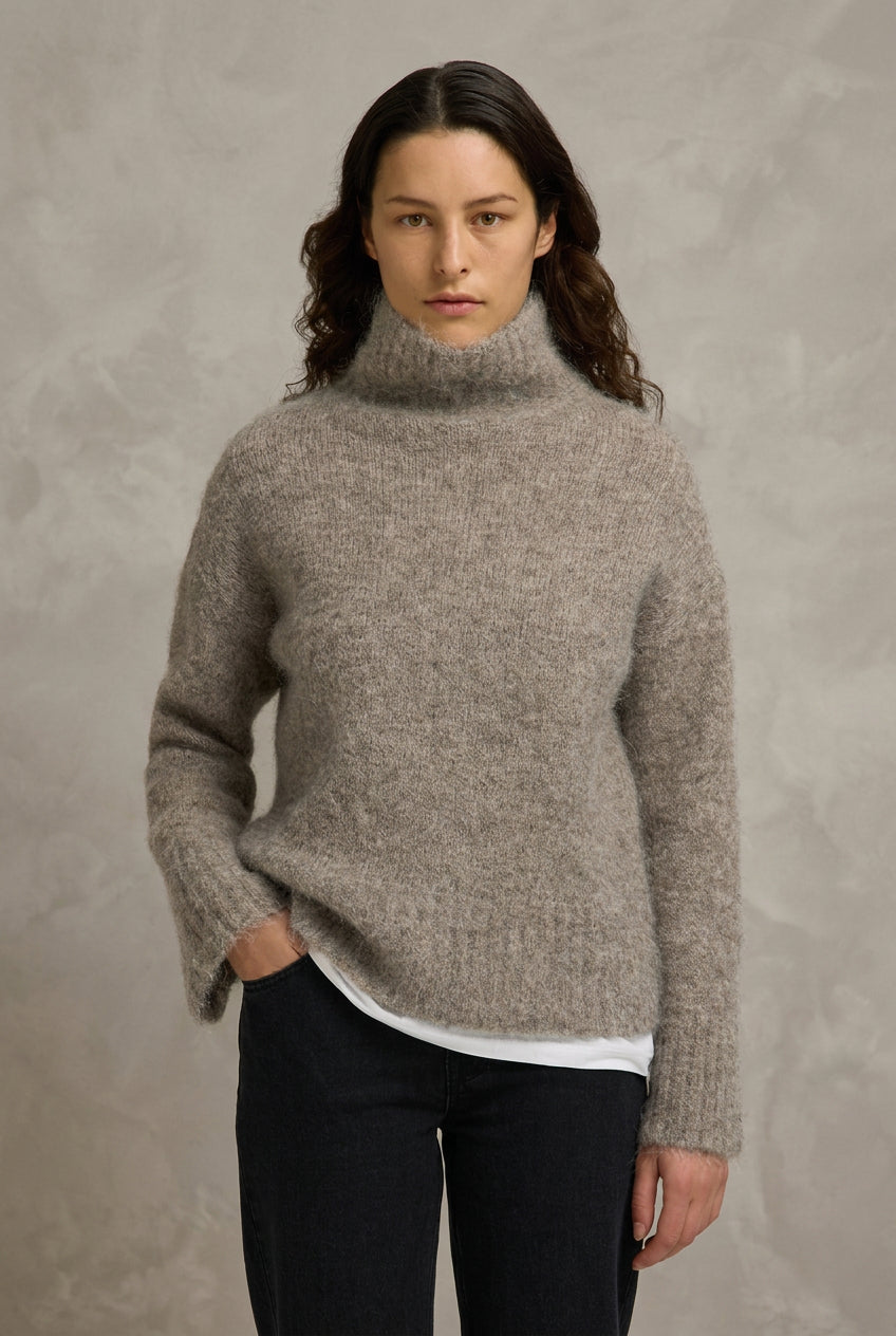 Selected Sweater GABRIELA - Taupe