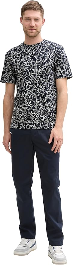 Tom Tailor T-shirt 1045713 - Black - Boutique Adam & Eve marque canadienne, marque québécoise