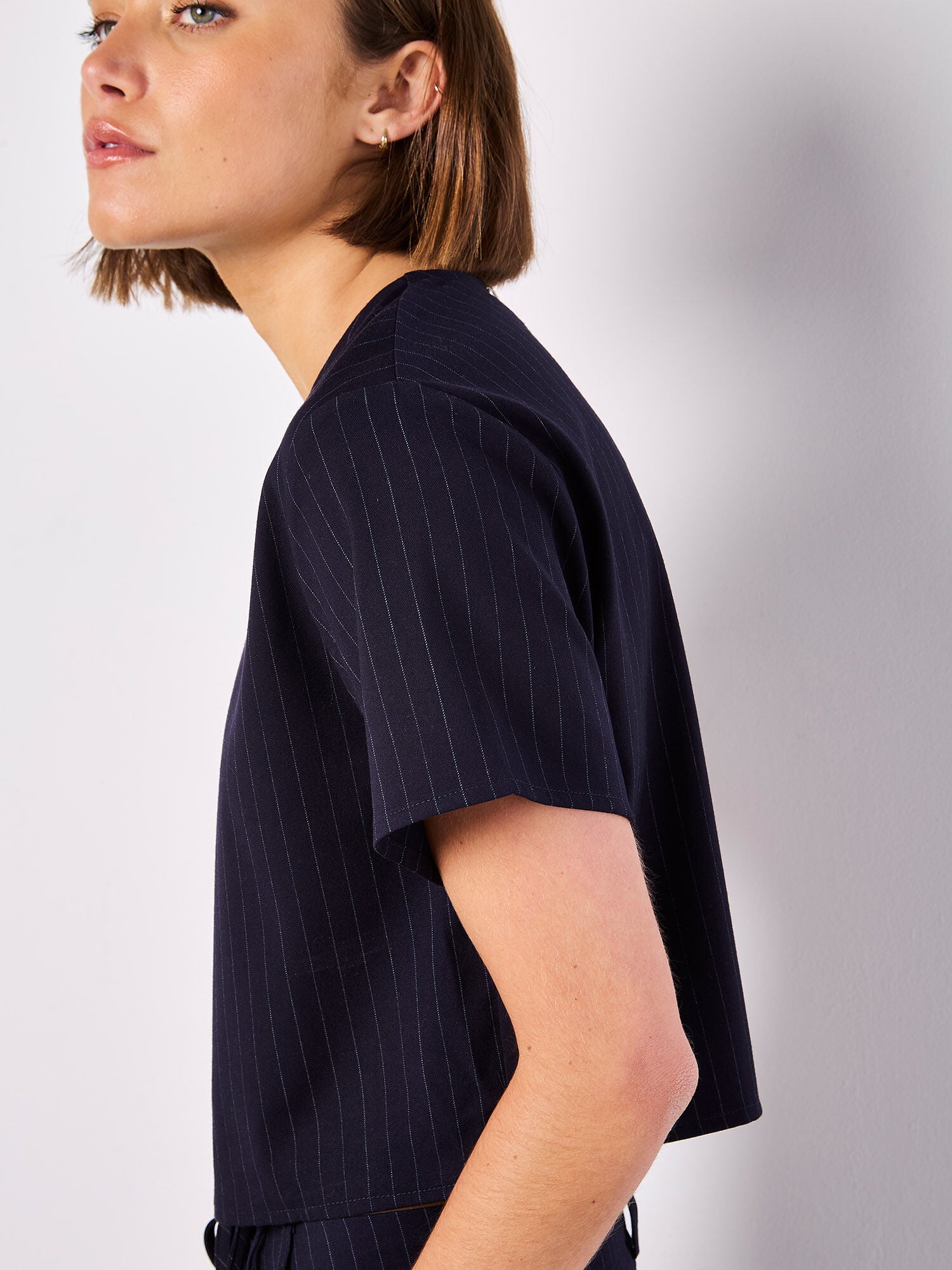 Apricot - Top 937598 - Navy- Boutique Adam & Eve marque canadienne, marque québécoise