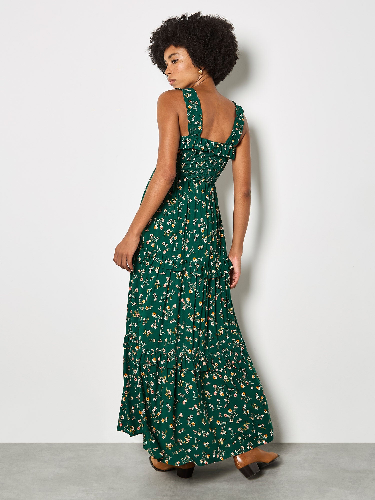Apricot Dress X181452 - Boutique Adam & Eve marque canadienne, marque québécoise