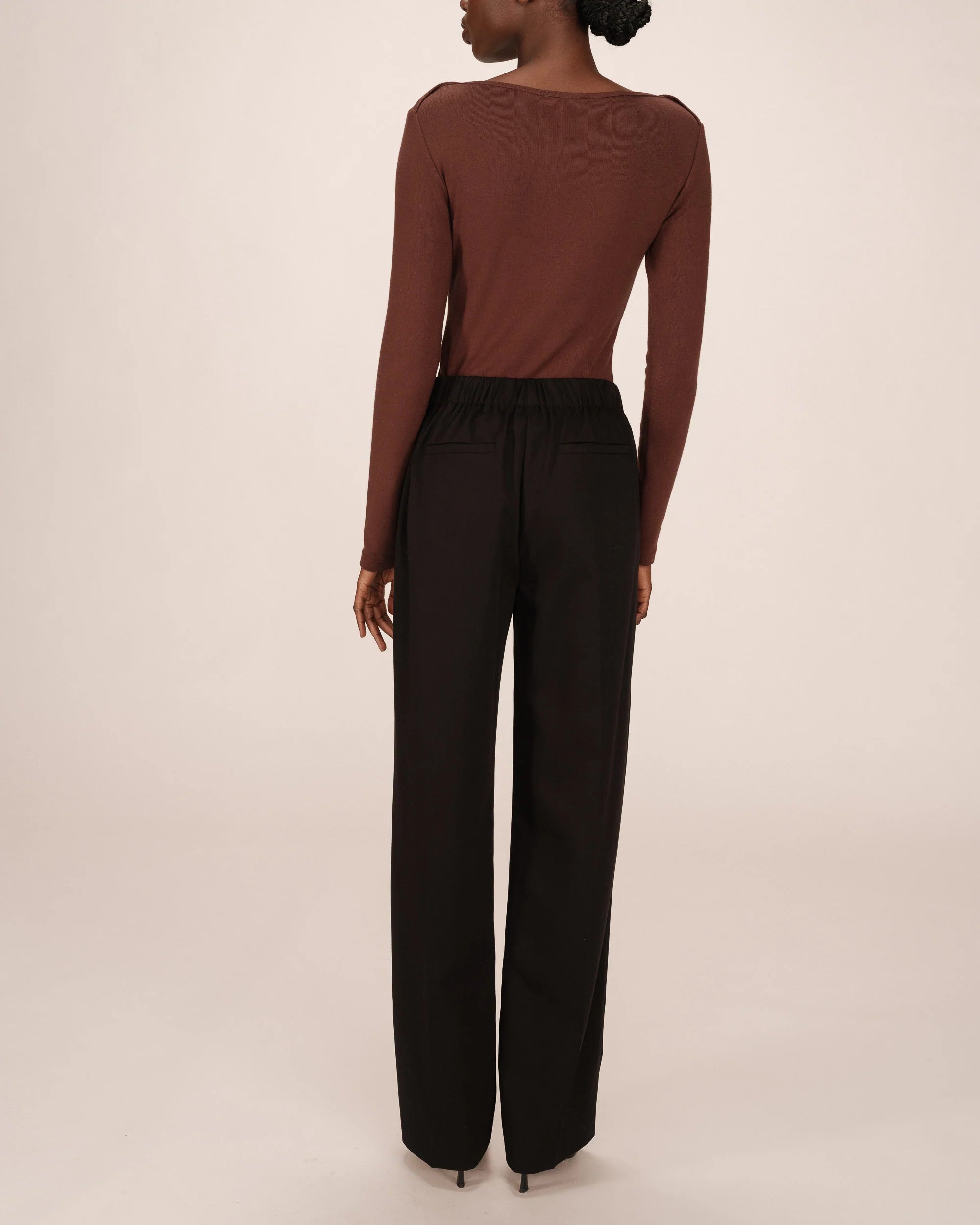 Grace & Mila Pants STEWART - Black - Boutique Adam & Eve marque canadienne, marque québécoise