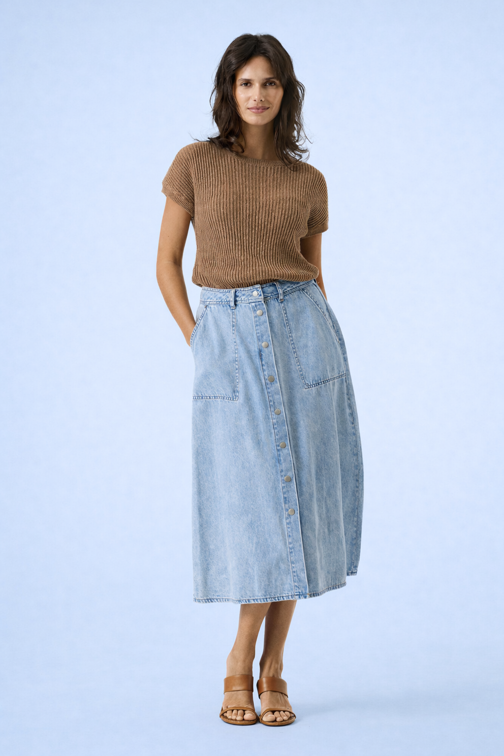 Garcia Skirt O260121 - Boutique Adam & Eve marque canadienne, marque québécoise