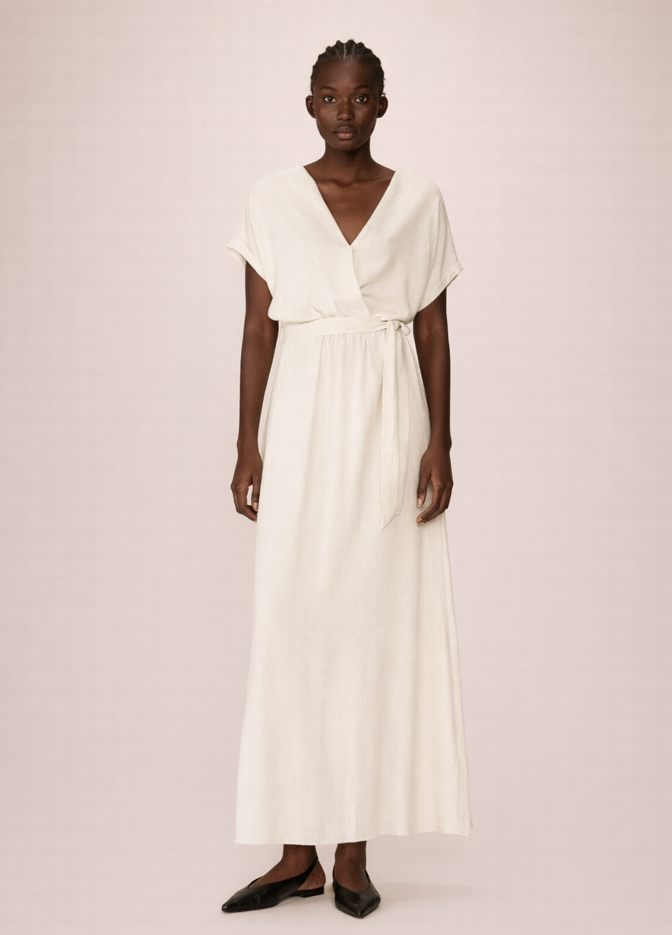 Grace & Mila Dress POLLEN- Boutique Adam & Eve marque canadienne, marque québécoise