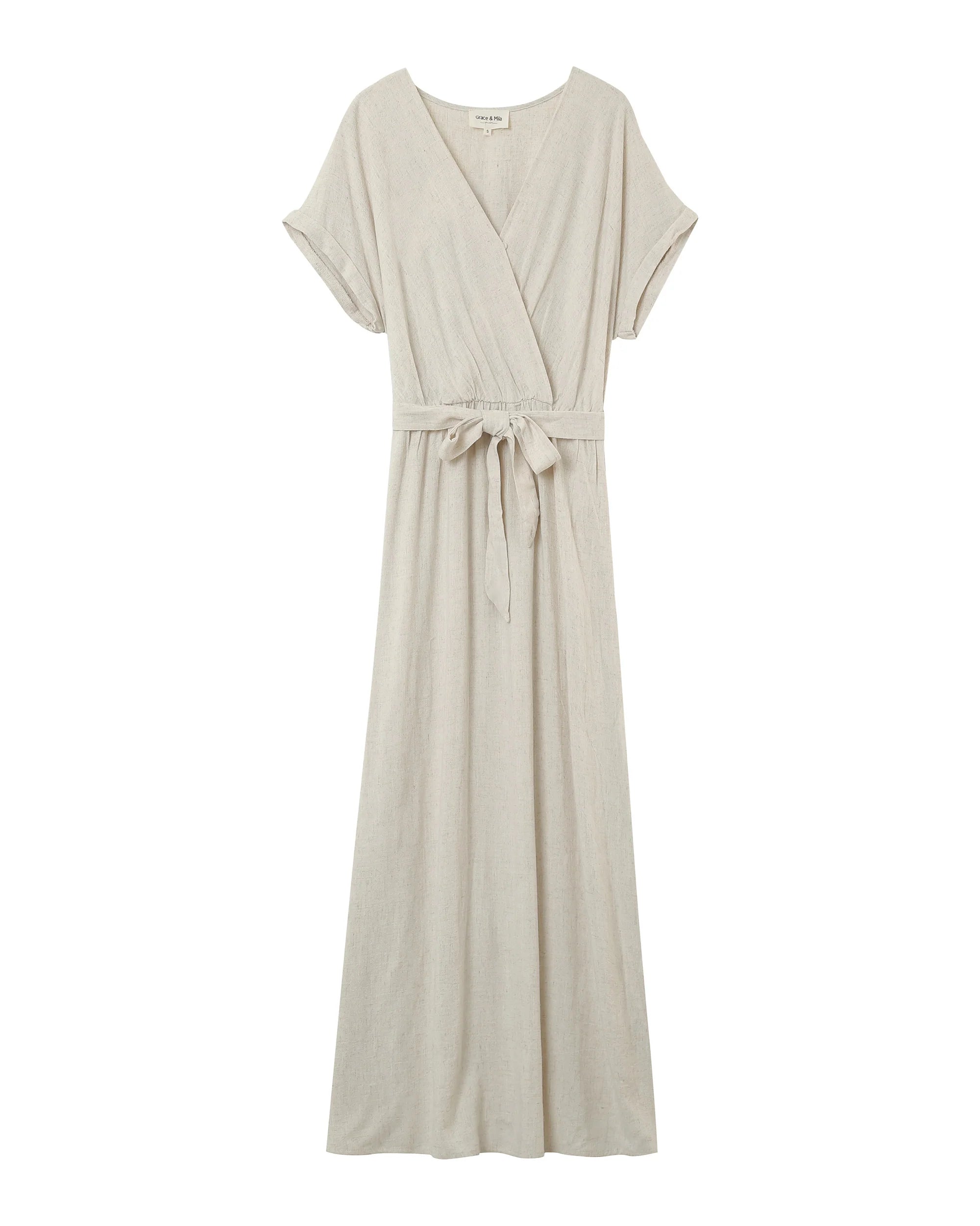 Grace & Mila Dress POLLEN- Boutique Adam & Eve marque canadienne, marque québécoise