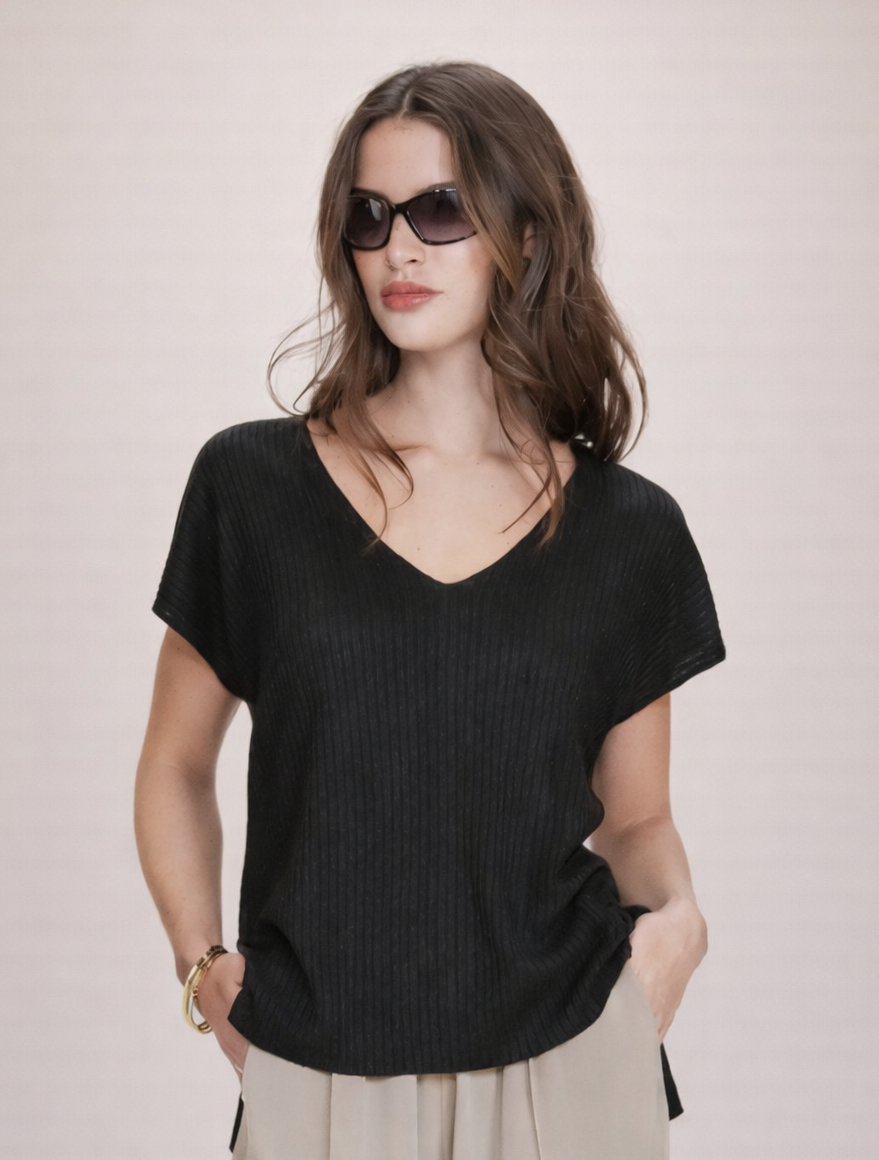 Grace & Mila T-shirt VAPORO- Boutique Adam & Eve marque canadienne, marque québécoise