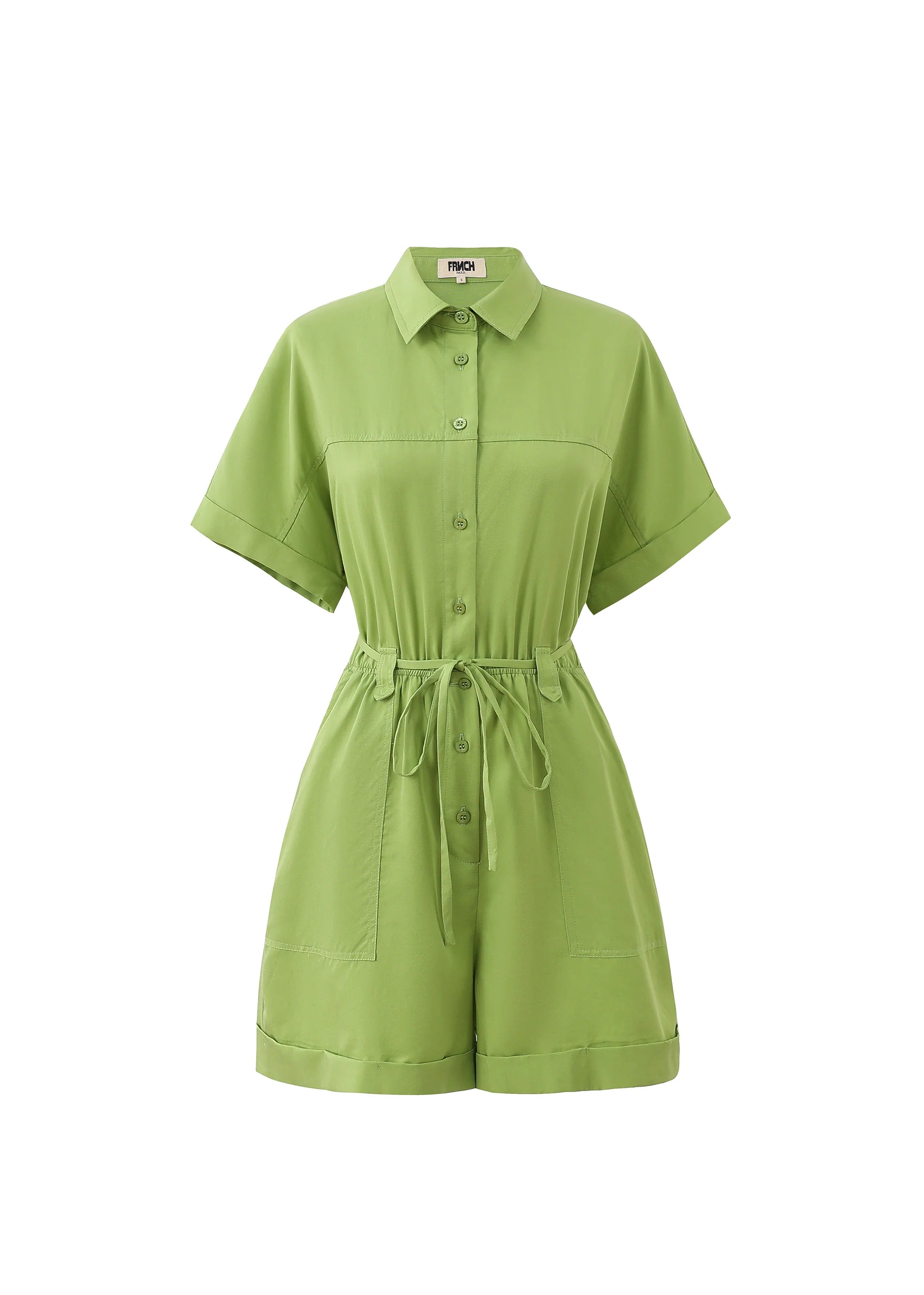 Frnch - Jumpsuit LILY - Sand - Boutique Adam & Eve marque canadienne, marque québécoise