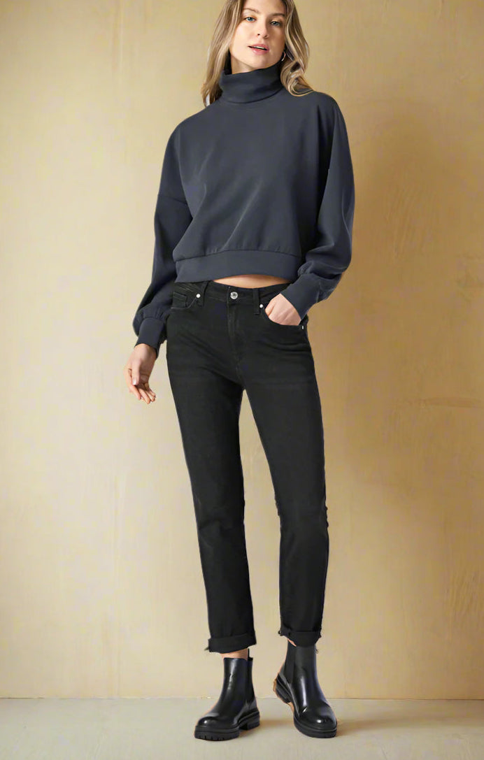 Mavi - Jeans Kathleen - Black - Boutique Adam & Eve marque canadienne, marque québécoise
