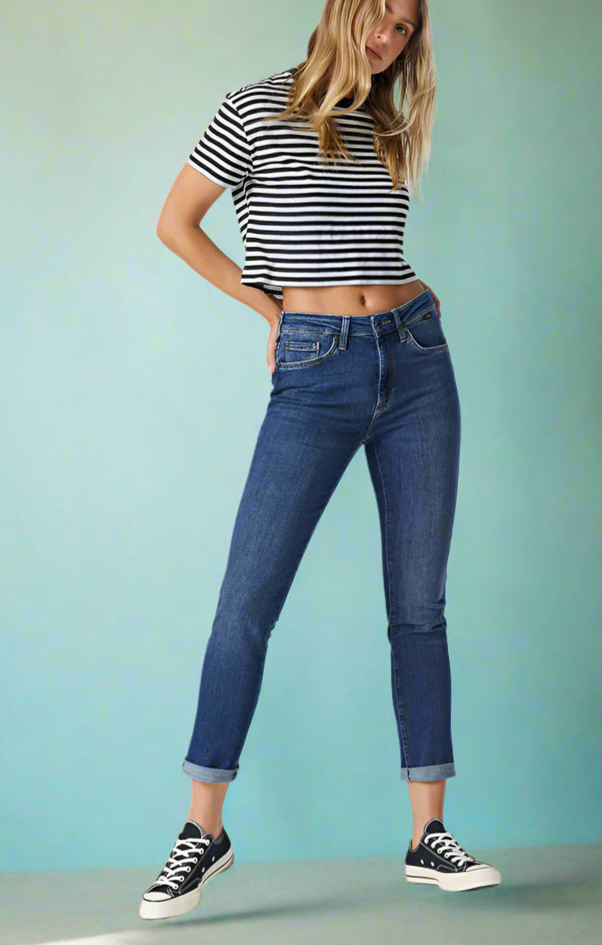 Mavi - Jeans Kathleen - Blue - Boutique Adam & Eve marque canadienne, marque québécoise