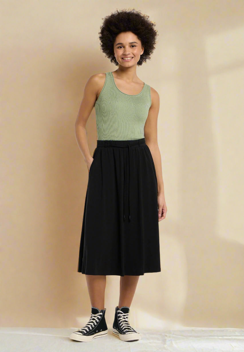 Ragwear - Skirt REIKKO - Black - Boutique Adam & Eve marque canadienne, marque québécoise