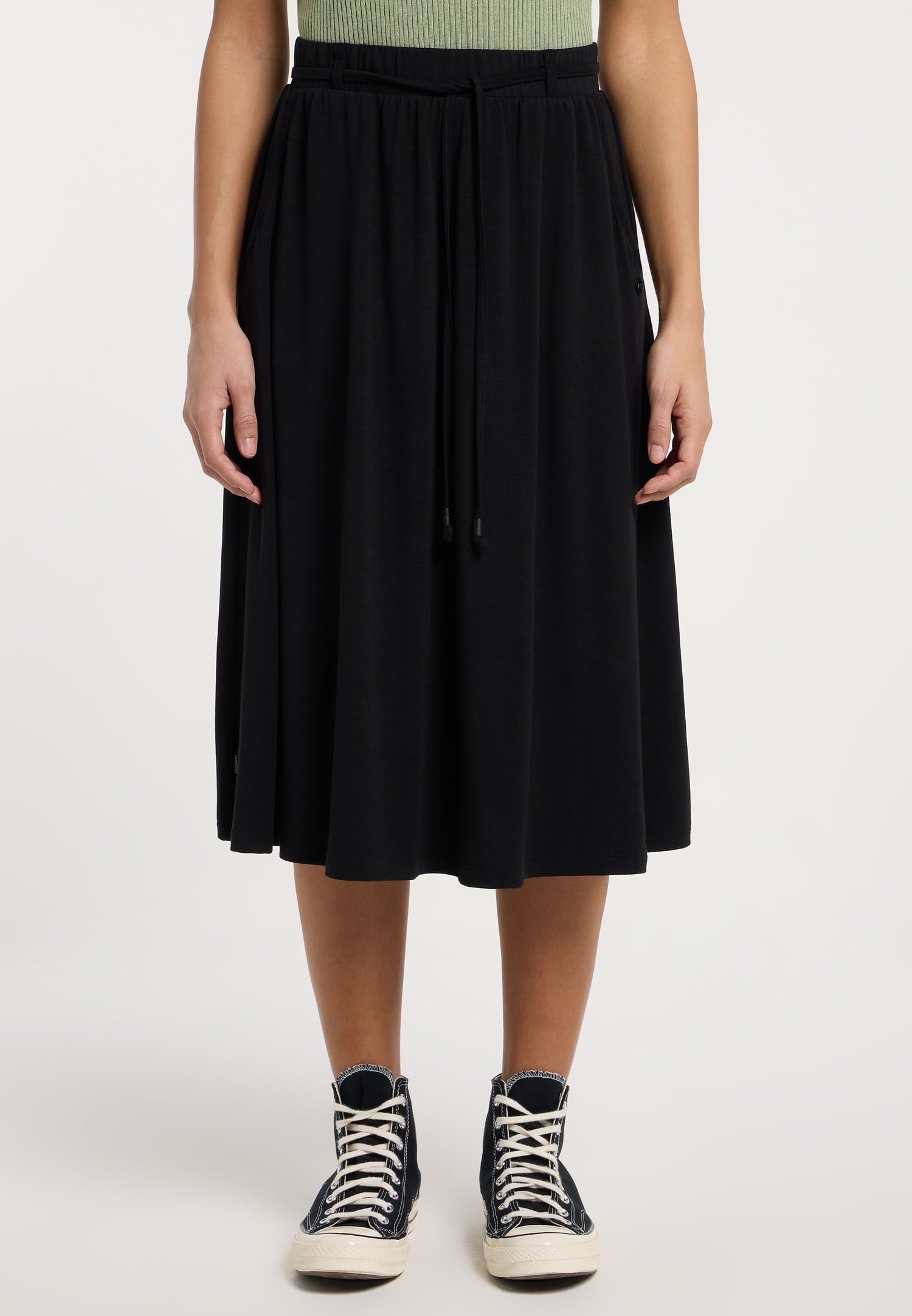 Ragwear - Skirt REIKKO - Black - Boutique Adam & Eve marque canadienne, marque québécoise