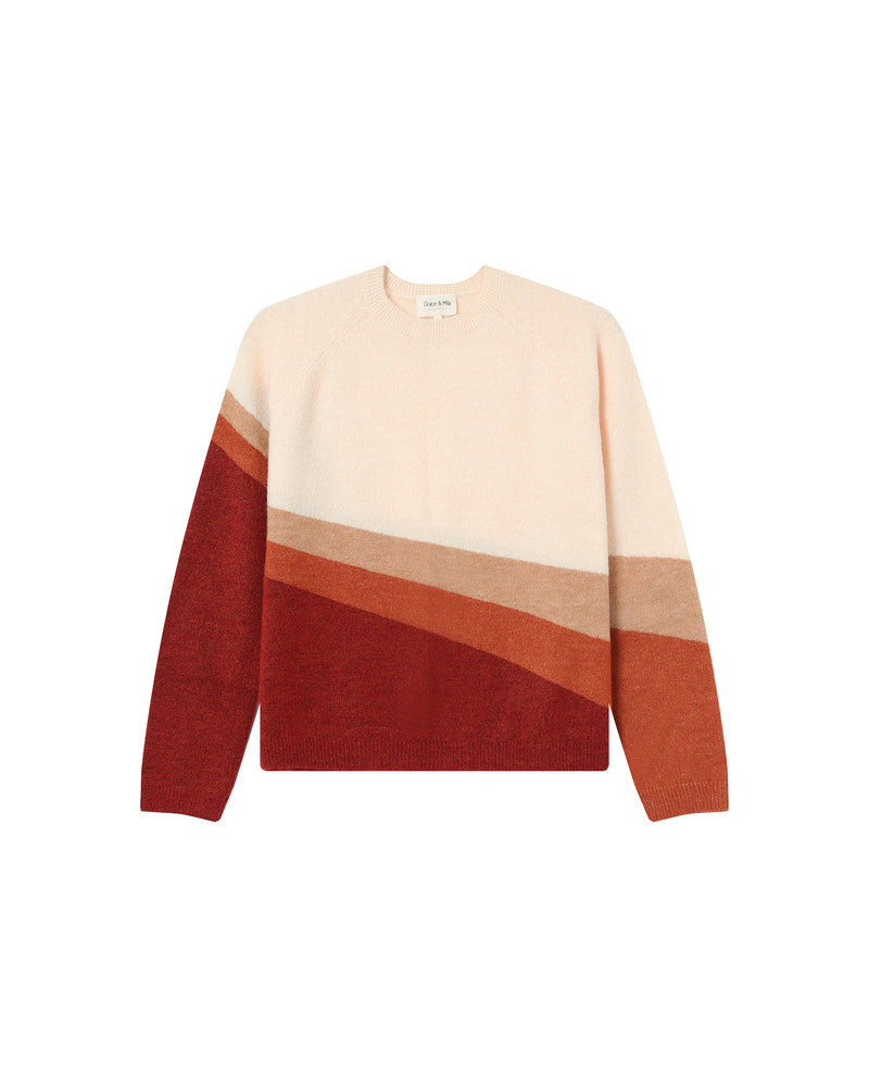 Grace & Mila - Sweater SARANDON - Off white - Boutique Adam & Eve marque canadienne, marque québécoise