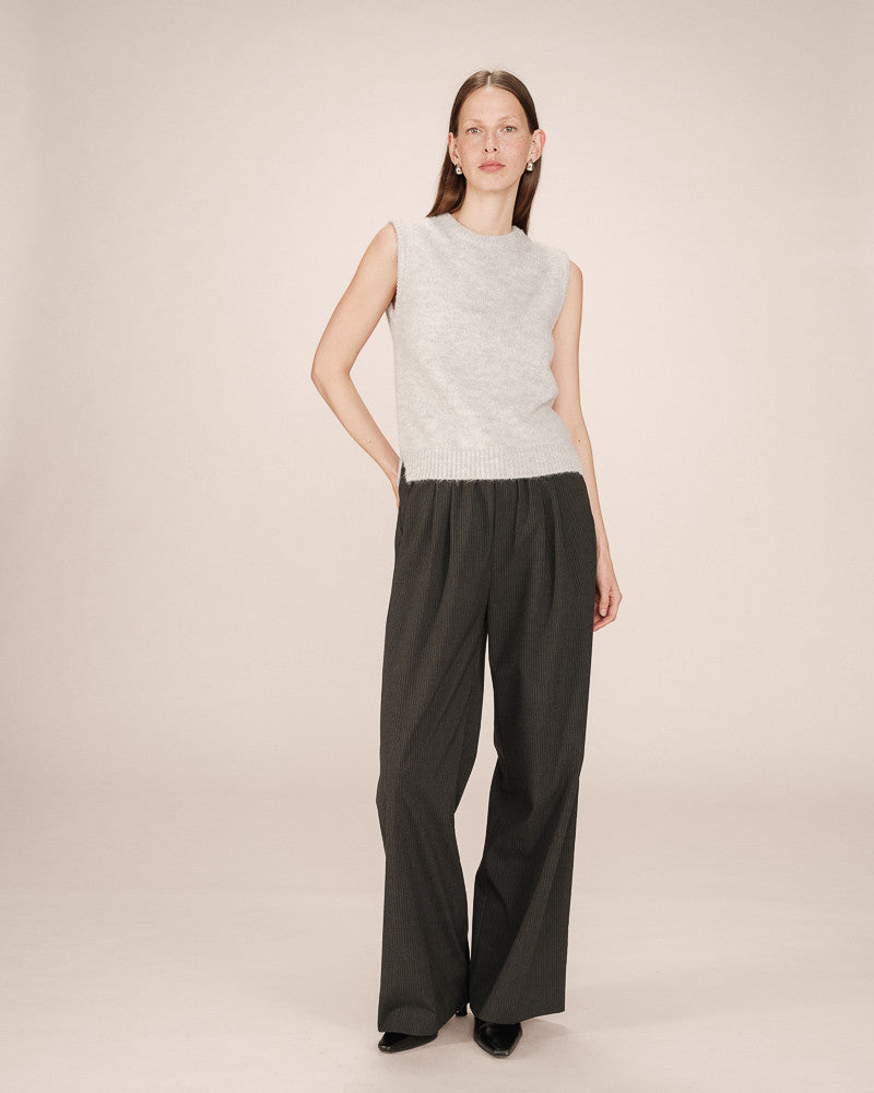 Grace & Mila - Sweater SAY - Grey - Boutique Adam & Eve marque canadienne, marque québécoise