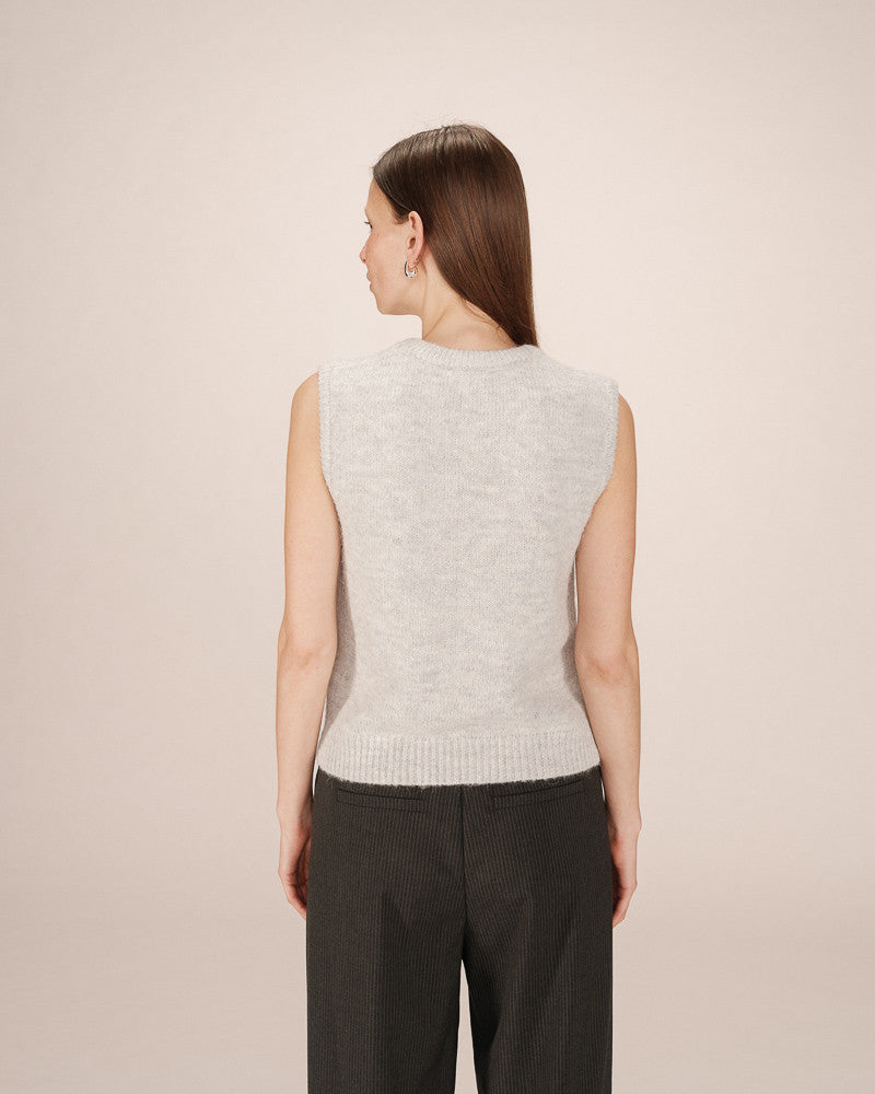 Grace & Mila - Sweater SAY - Grey - Boutique Adam & Eve marque canadienne, marque québécoise
