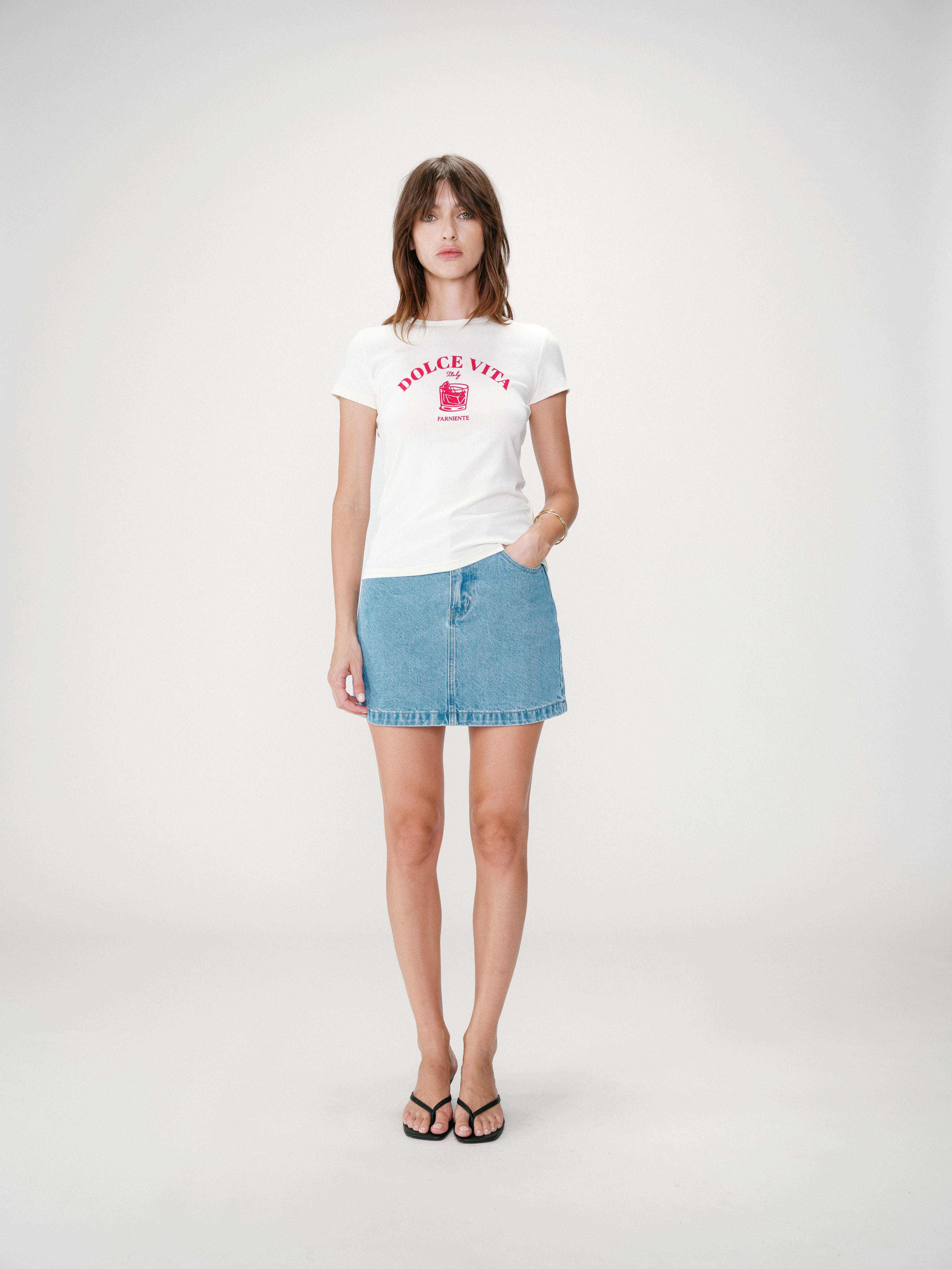 Grace & Mila T-shirt WRENLEY - Pink - Boutique Adam & Eve marque canadienne, marque québécoise