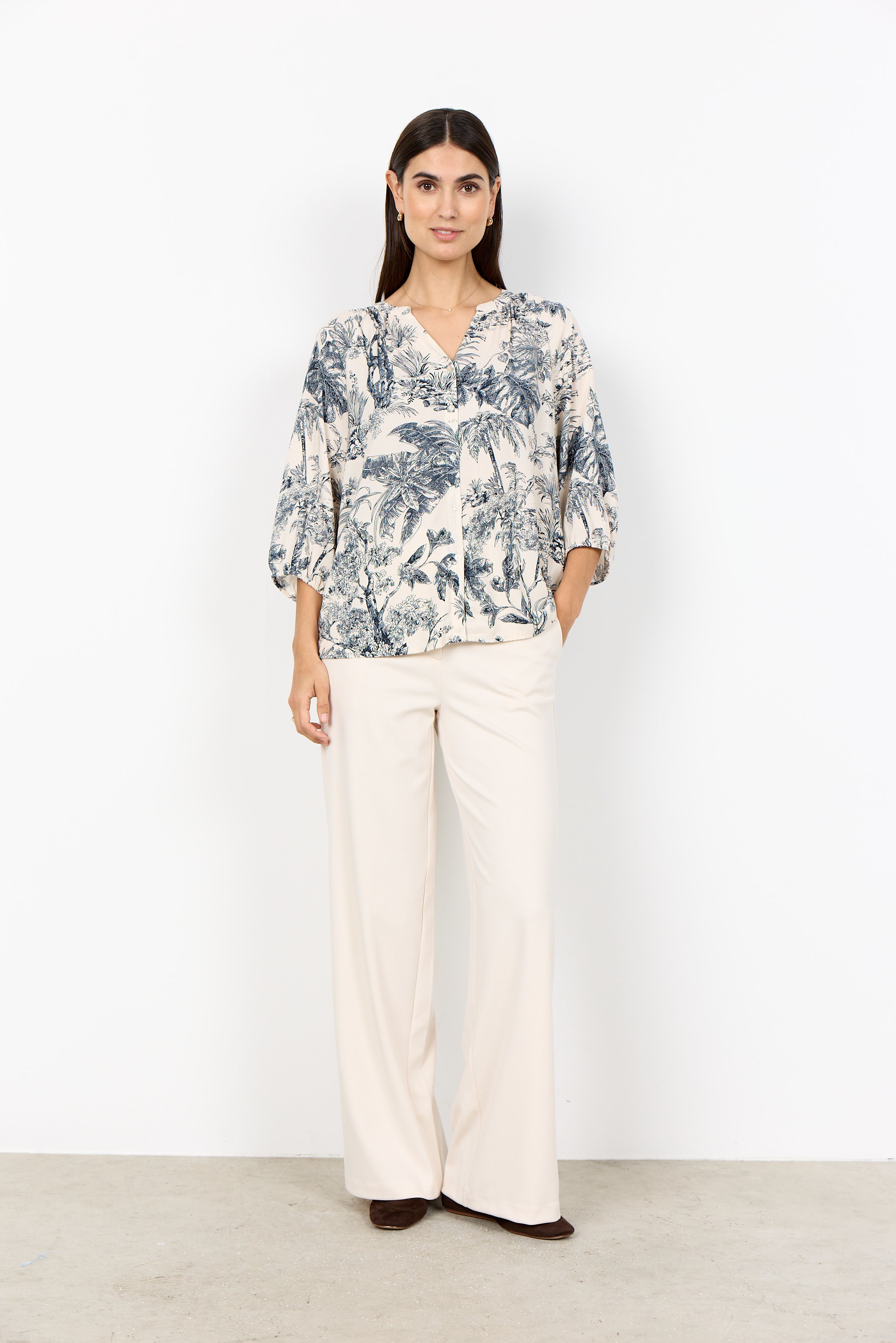Soya concept - Blouse CARLI 2 - Boutique Adam & Eve marque canadienne, marque québécoise