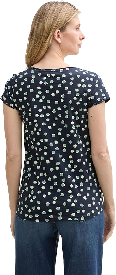 Tom tailor t-shirt 1047058 - Navy - Boutique Adam & Eve marque canadienne, marque québécoise