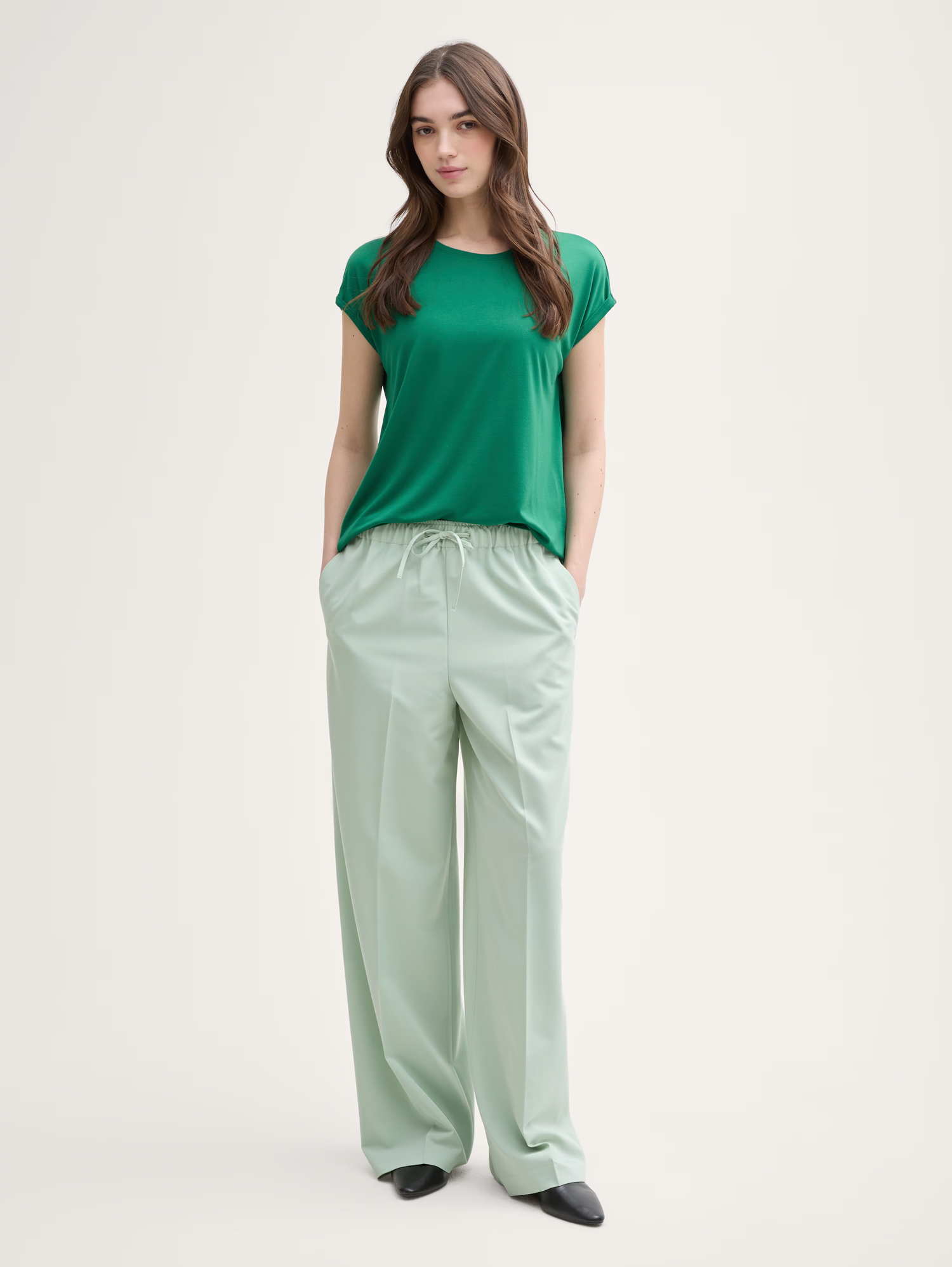 T-shirt Tom tailor 1030942 - Vert - Boutique Adam & Eve marque canadienne, marque québécoise